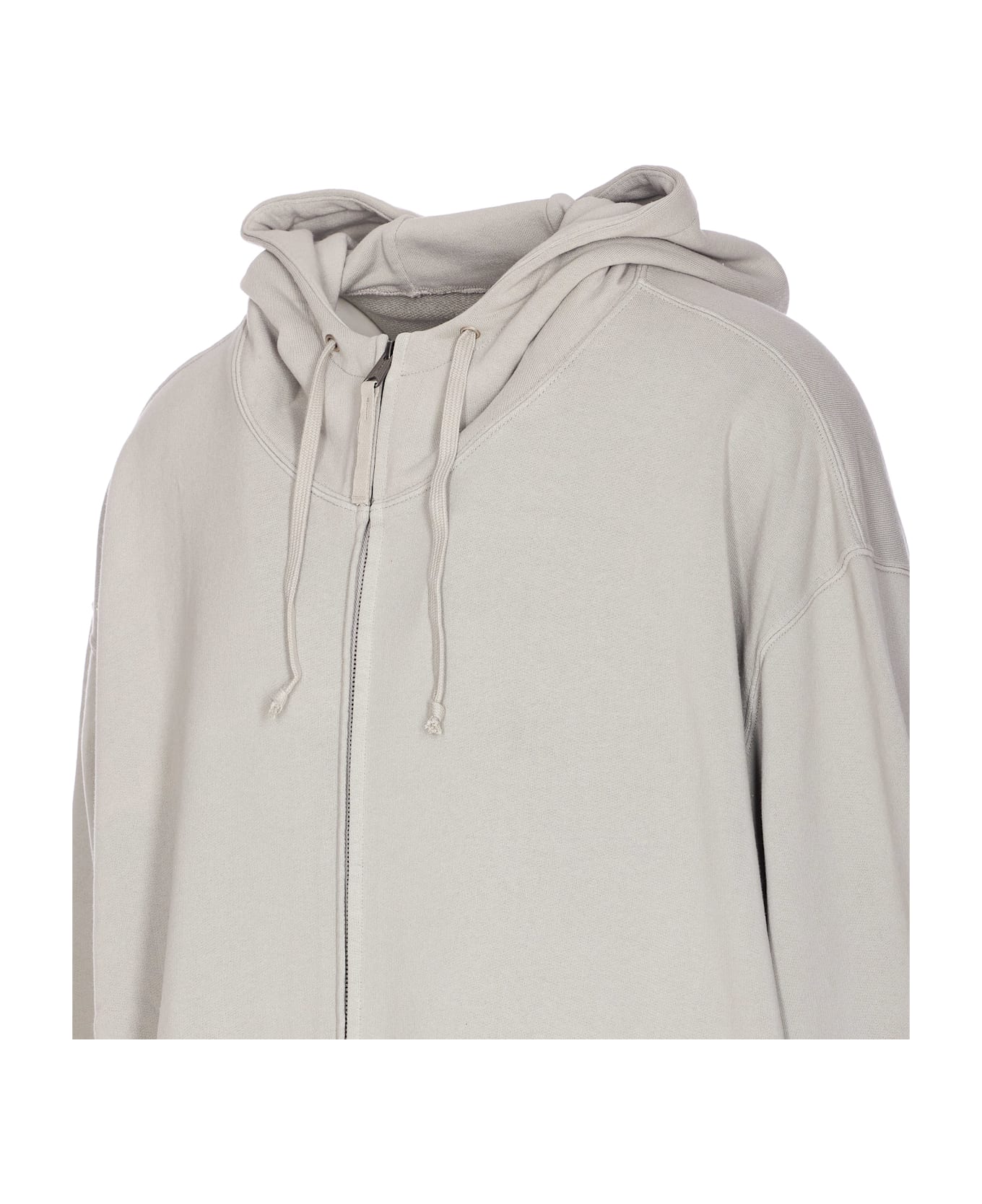 Maison Margiela Zip Hoodie - Grey ニットウェア