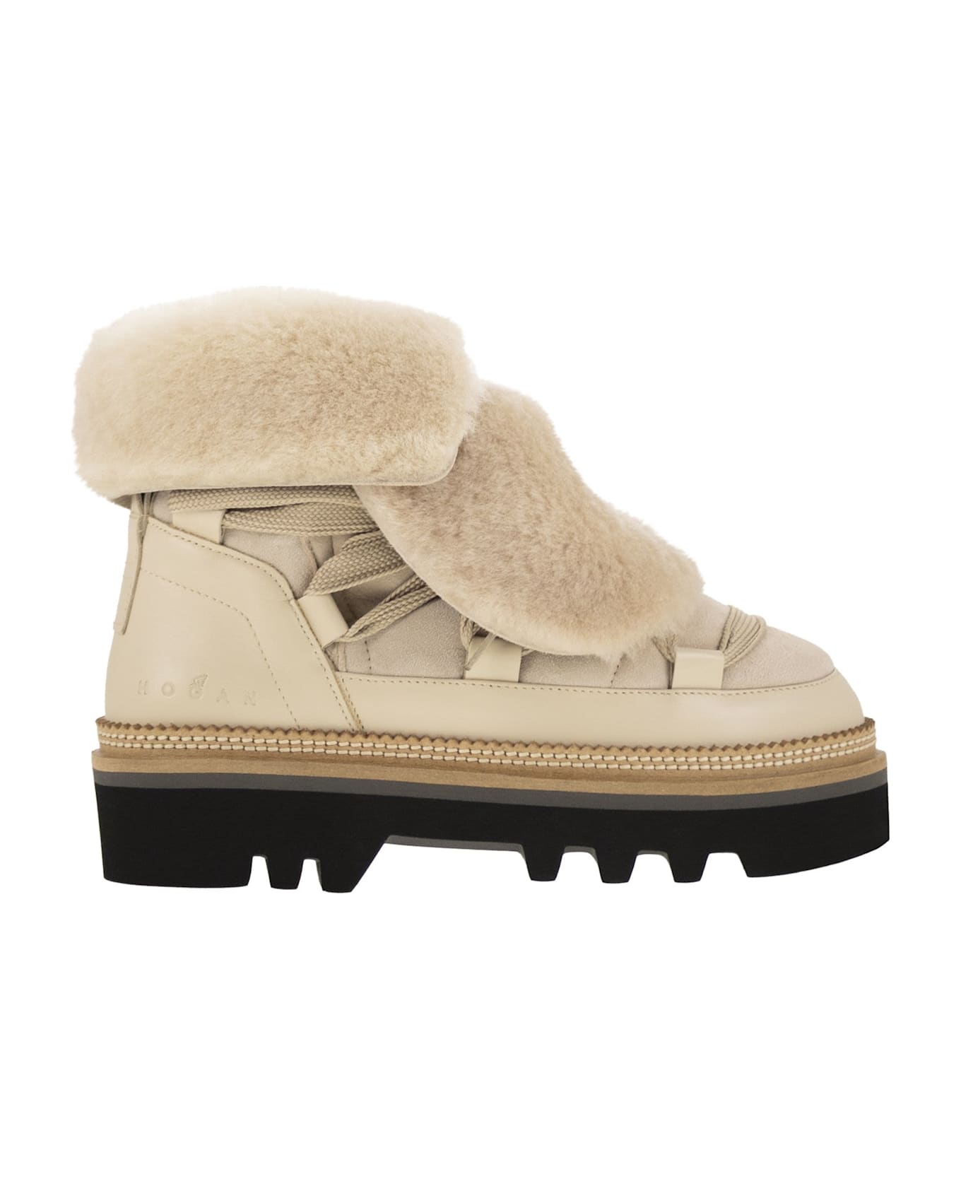 Hogan H675 - After-ski Boots - Light Beige
