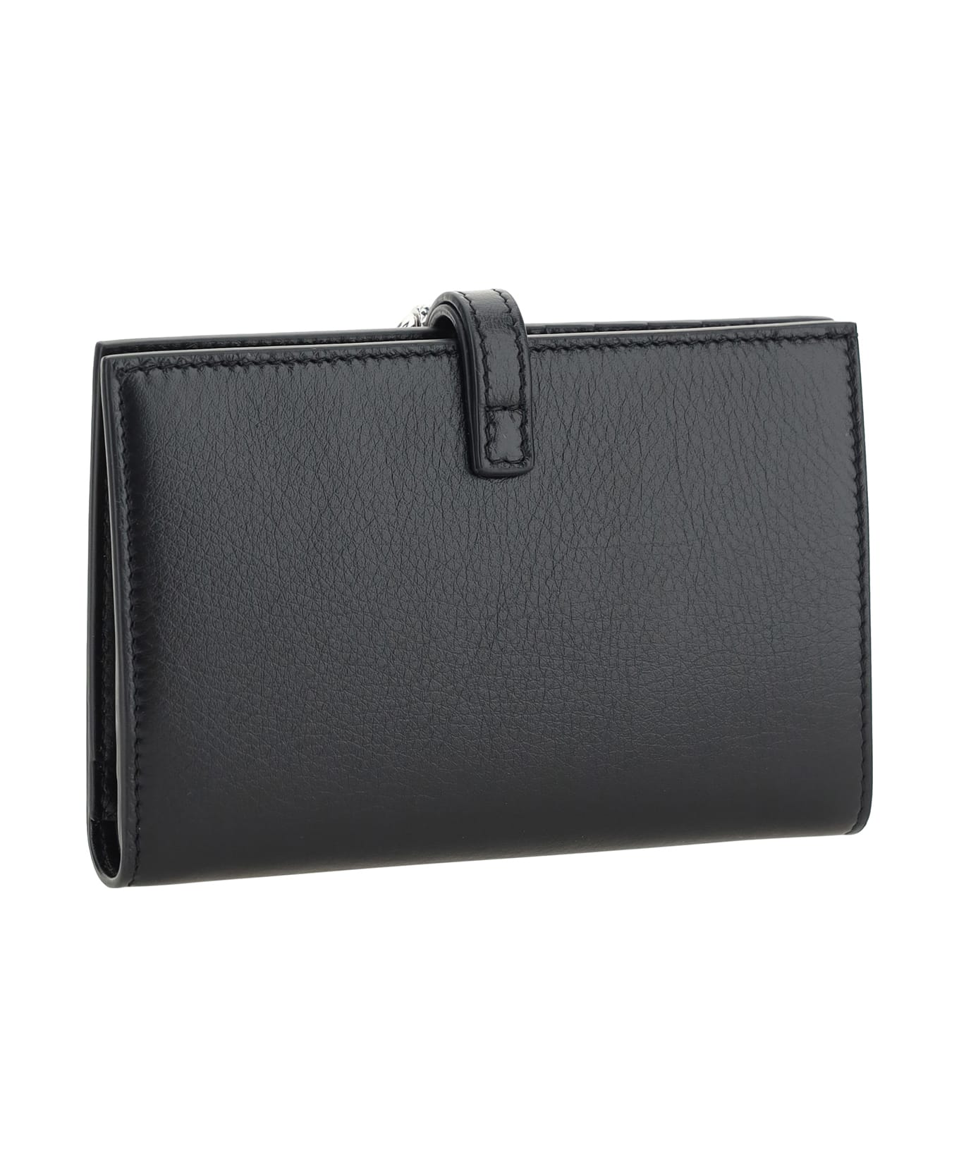 Givenchy Voyou Leather Wallet - Black