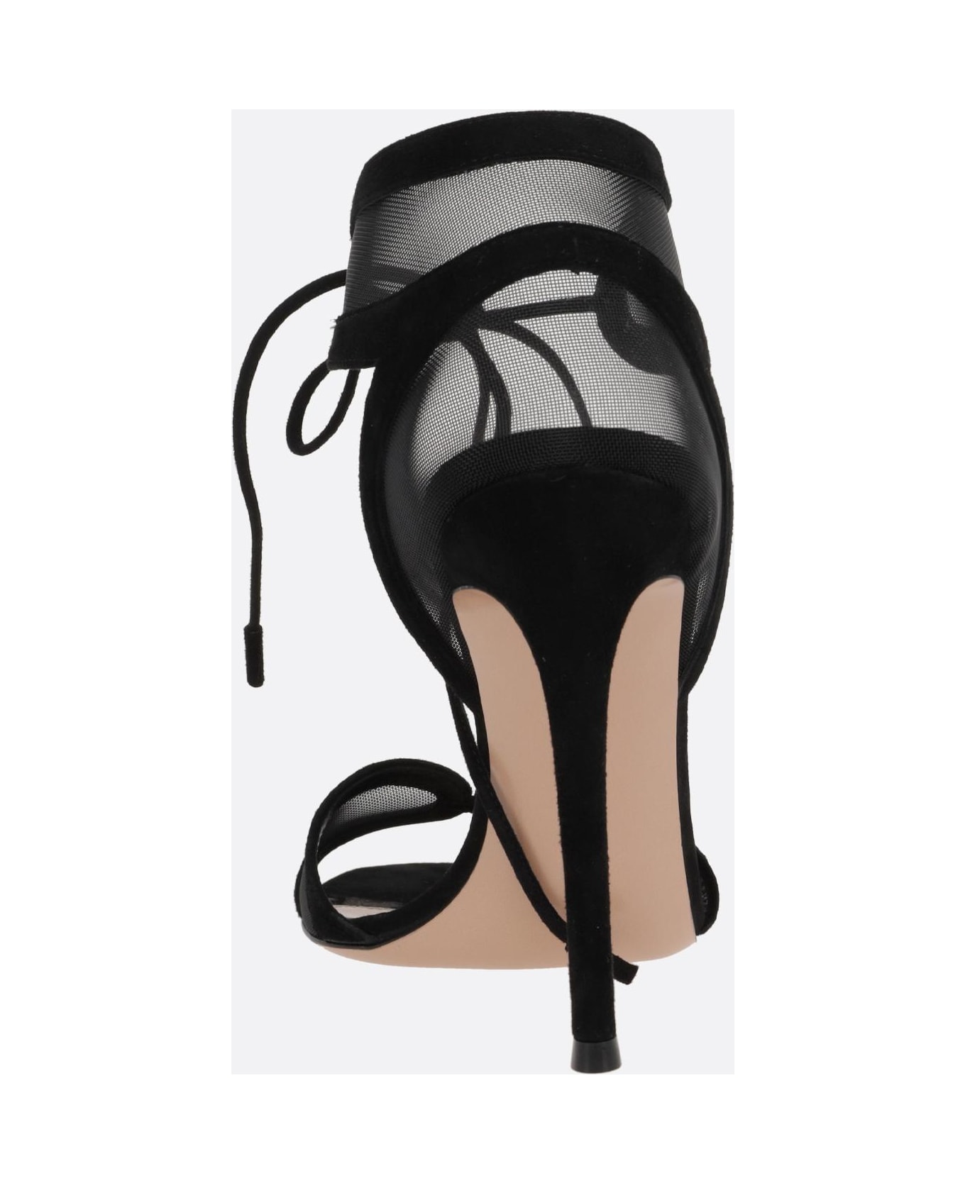 サンダル・ミュール Gianvito Rossi Falene Sandals In Suede And Mesh Gianvito Rossi Falene Sandals In Suede And Mesh | italist