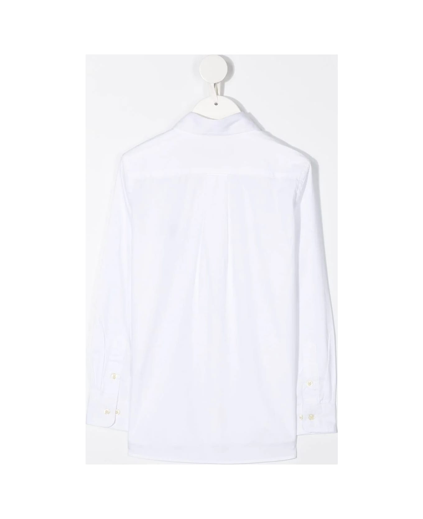 Polo Ralph Lauren White Slim-fit Oxford Shirt - White