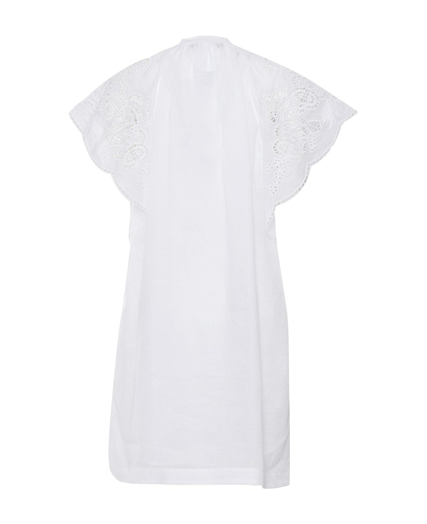 Max Mara Studio Astor Dress + 1 Piece - WHITE