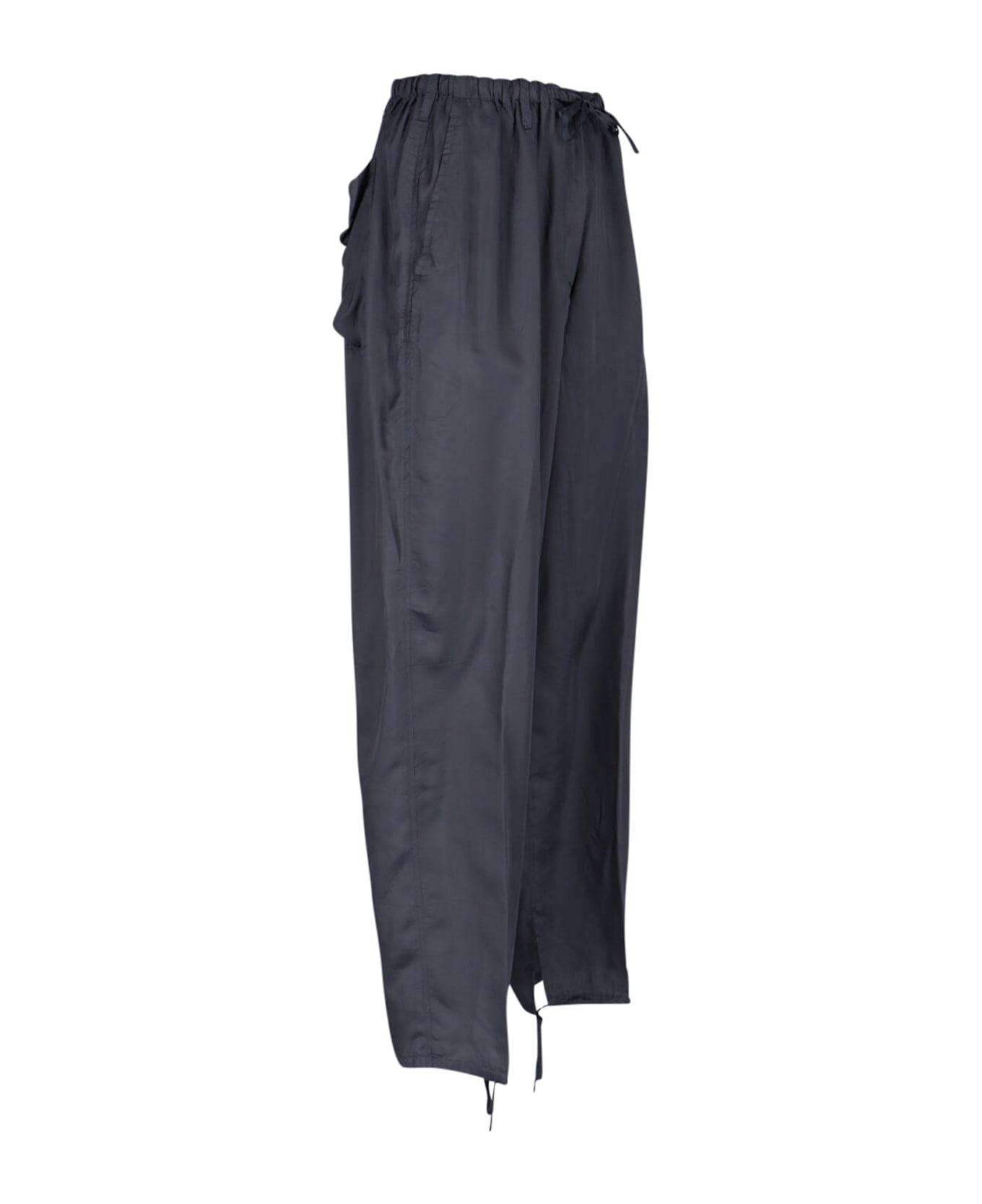 Dries Van Noten Draped Pants - Gray