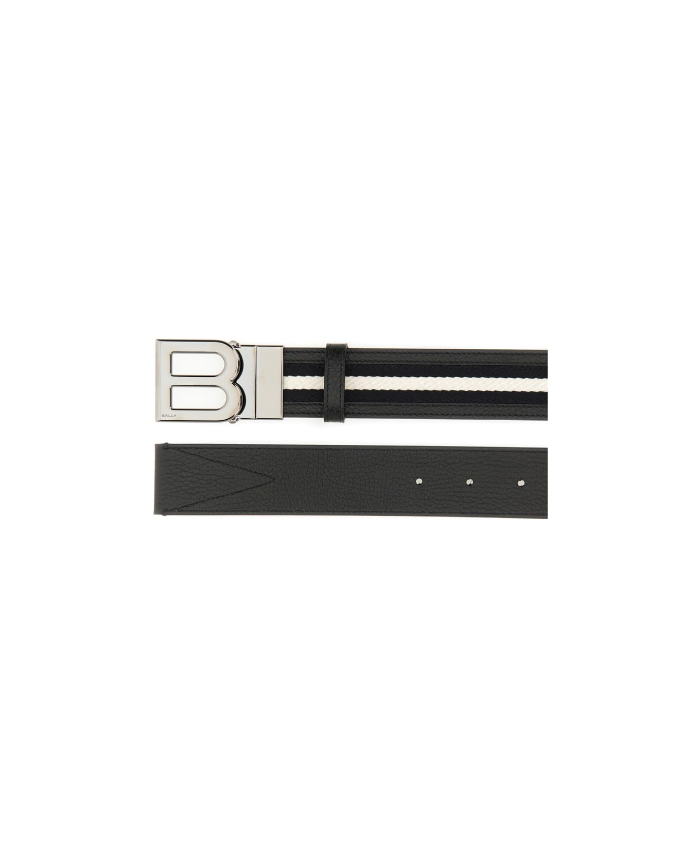 Bally "b-logo" Belt - BLACK