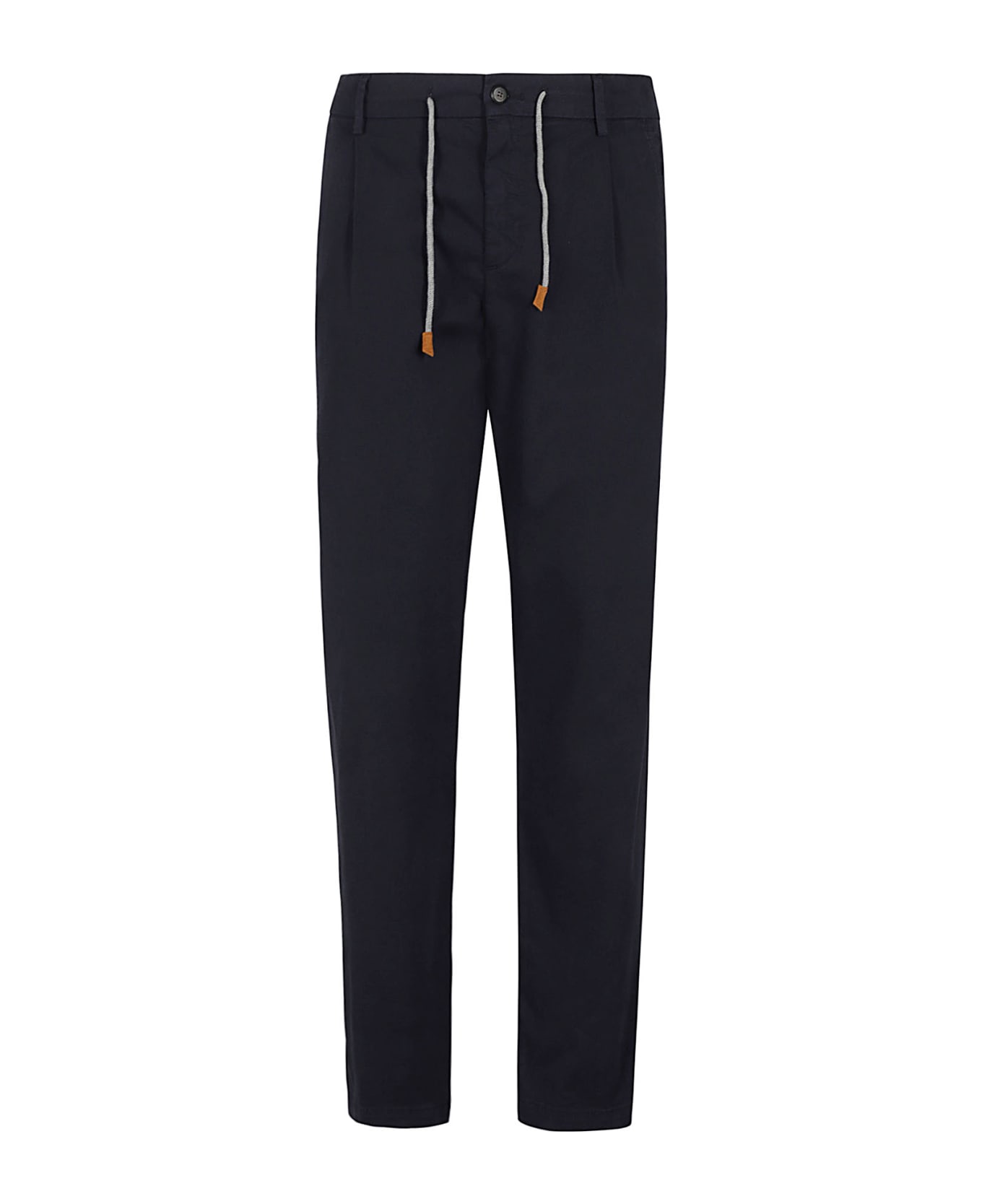 Eleventy Pantalone Jogger Elasticatura - Blu