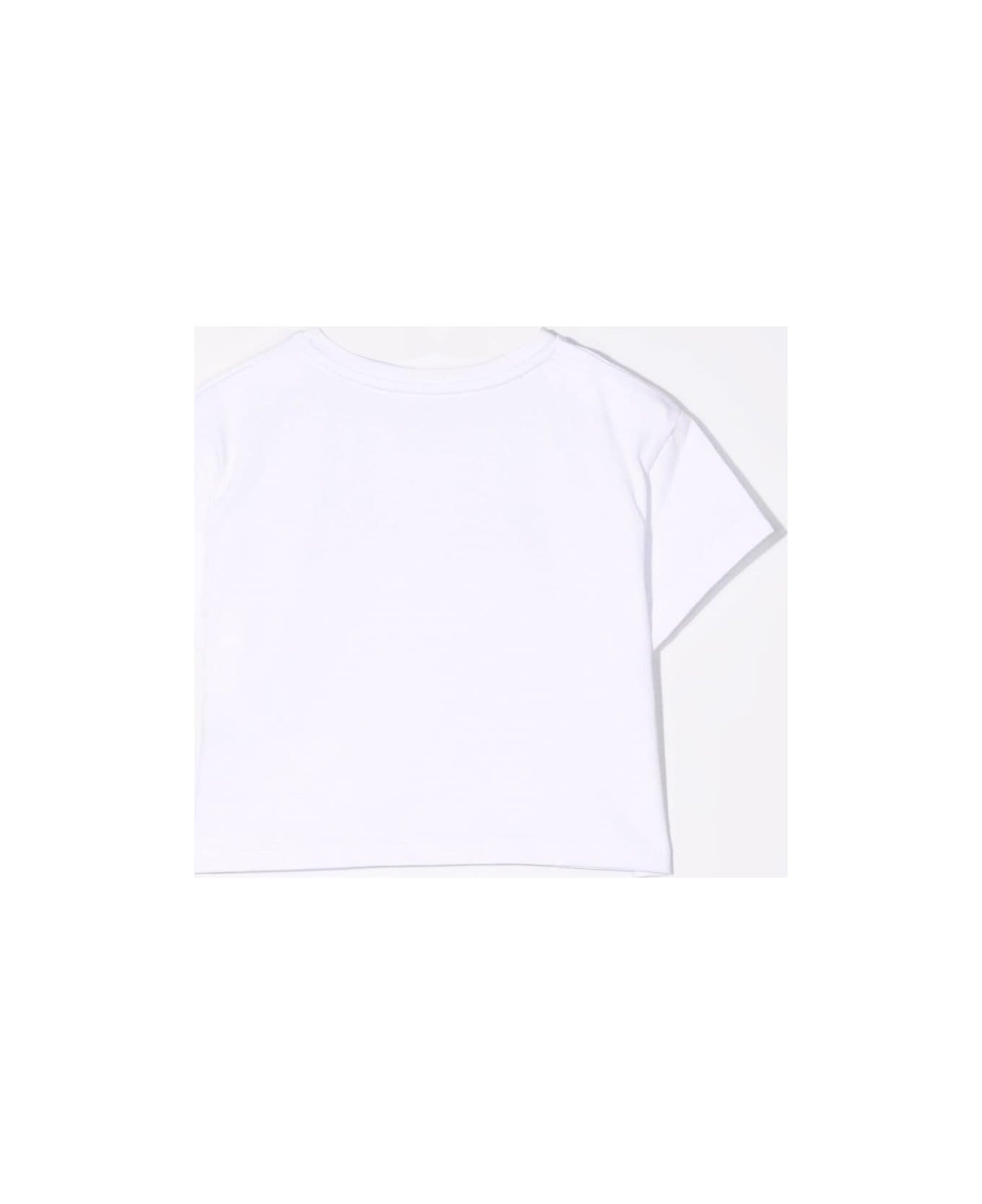 Michael Kors Cotton Stud-logo T-shirt - WHITE