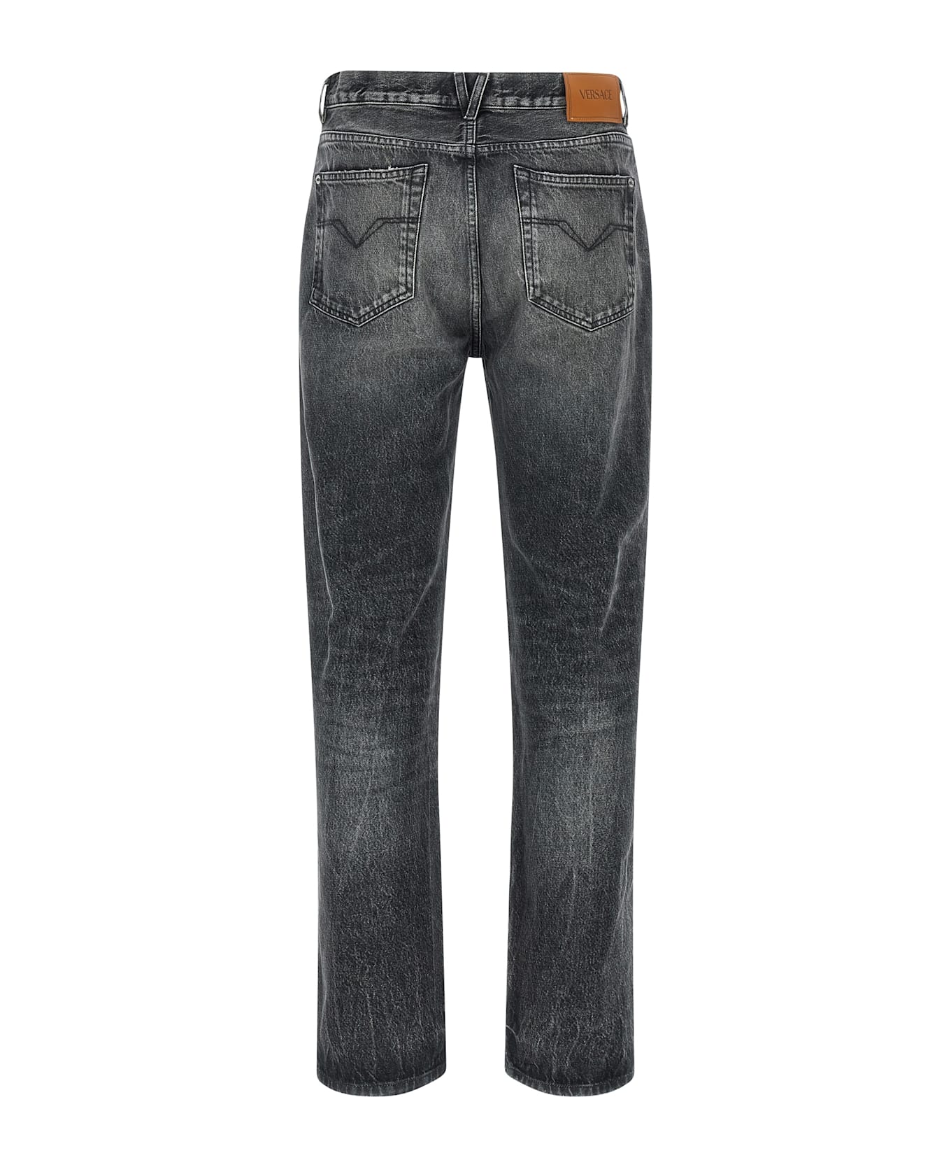 Versace 'medusa Biggie' Jeans - Gray