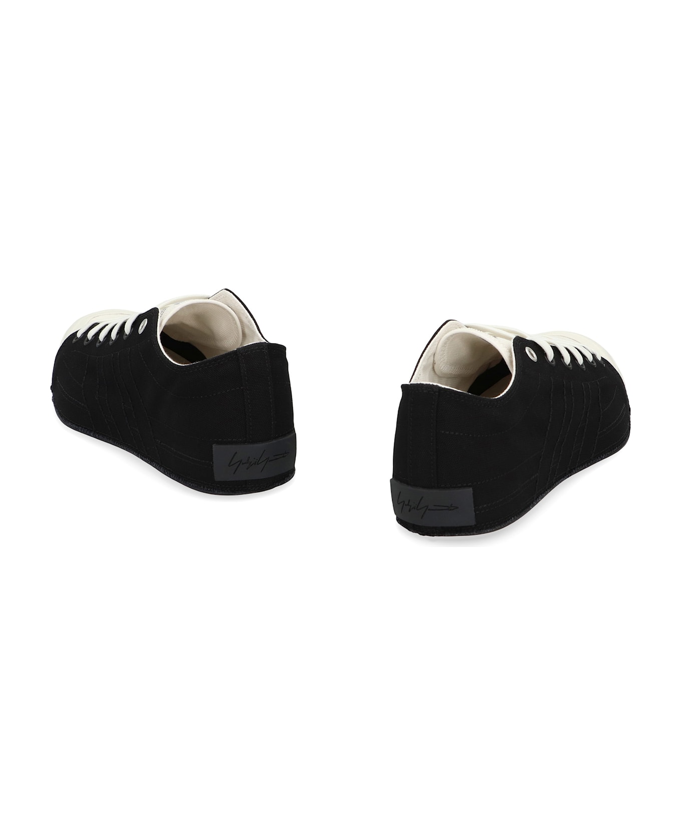 Y-3 Nizza Lo Low-top Sneakers - black