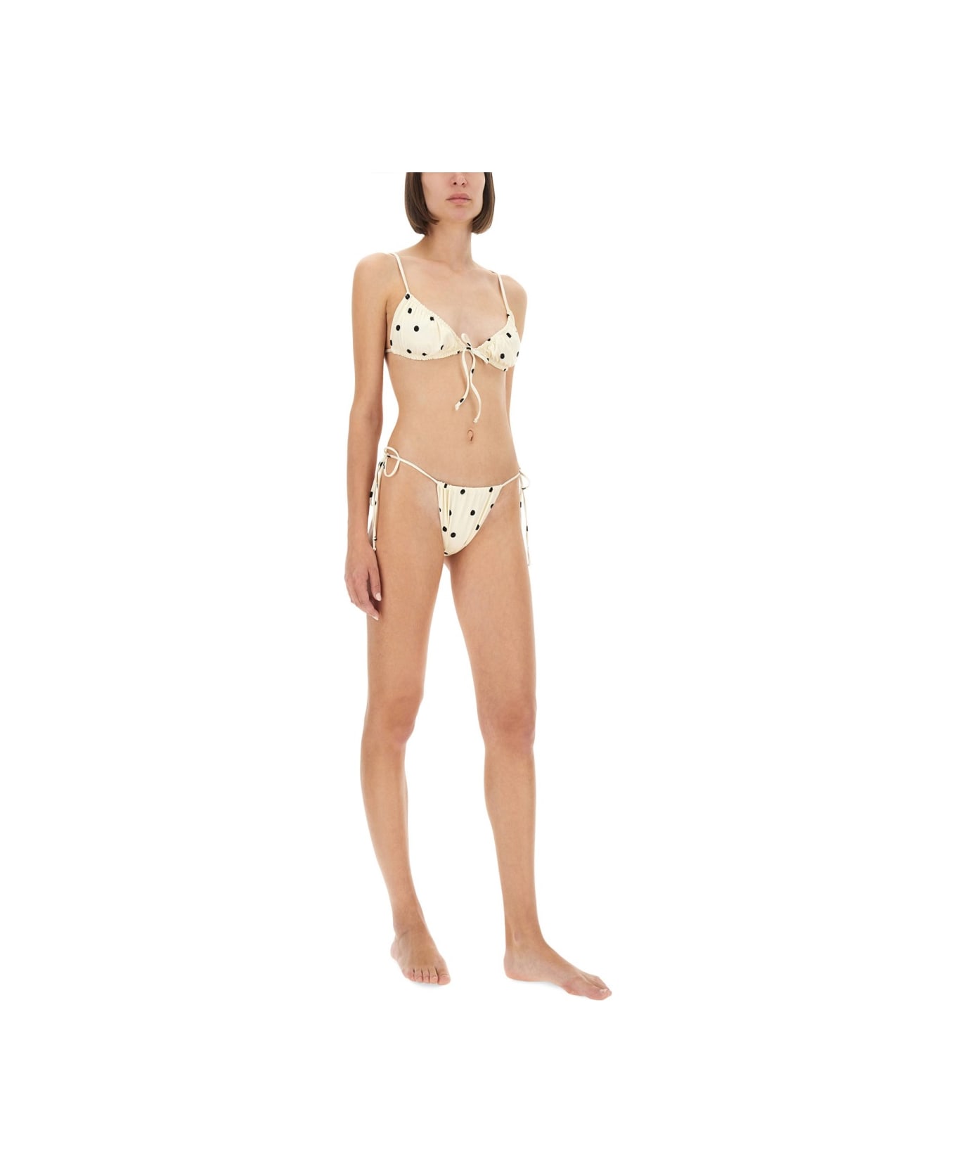 MC2 Saint Barth "colin" Bikini Bottom - IVORY