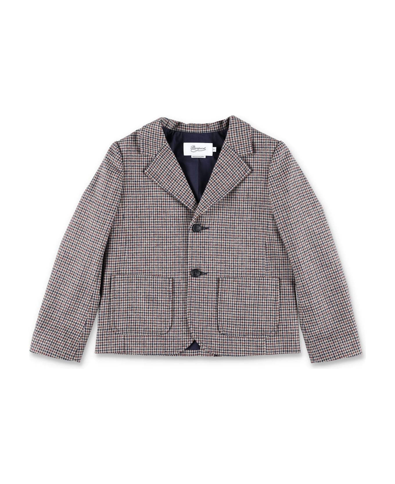 Bonpoint Kid - Gregoir Tweed Jacket - CHESTNUT