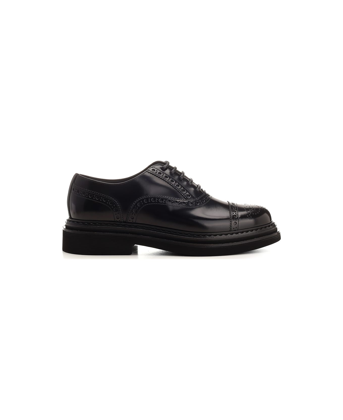 BOOTS BON HUTCH Leather Oxford Shoes - Nero