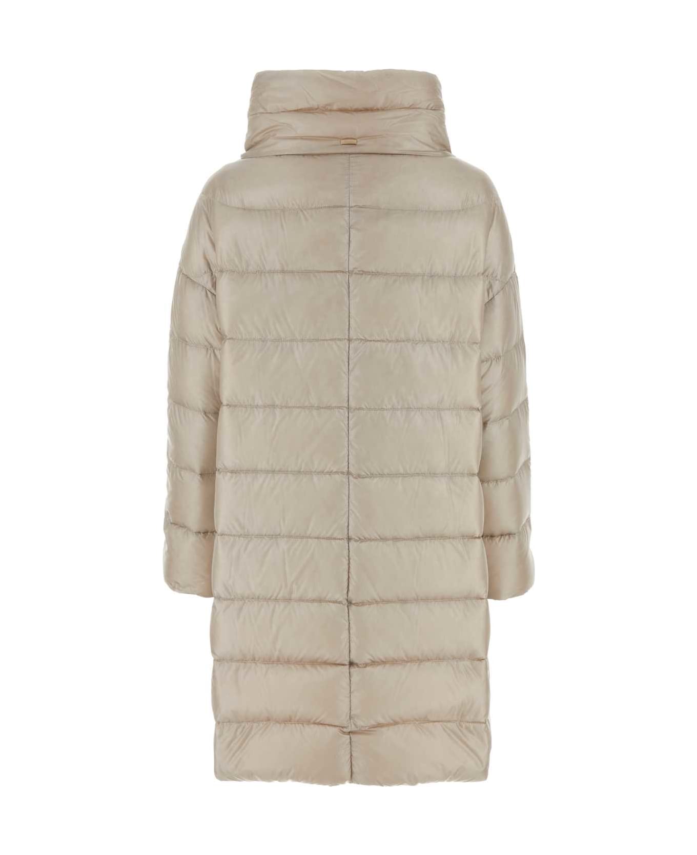 Herno Sand Nylon Matilde Down Jacket - CHANTILLY