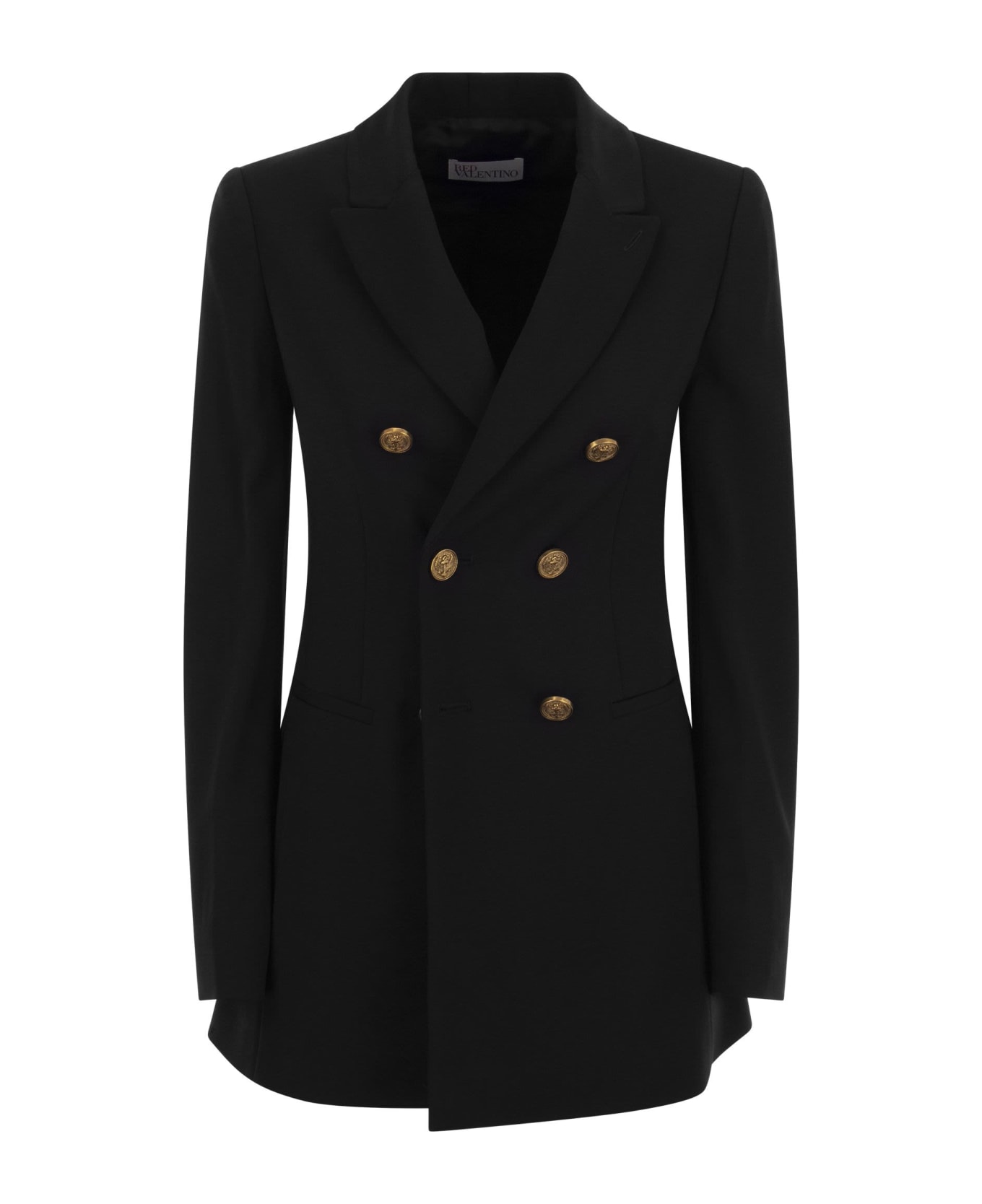 RED Valentino Double-breasted Blazer - Black コート