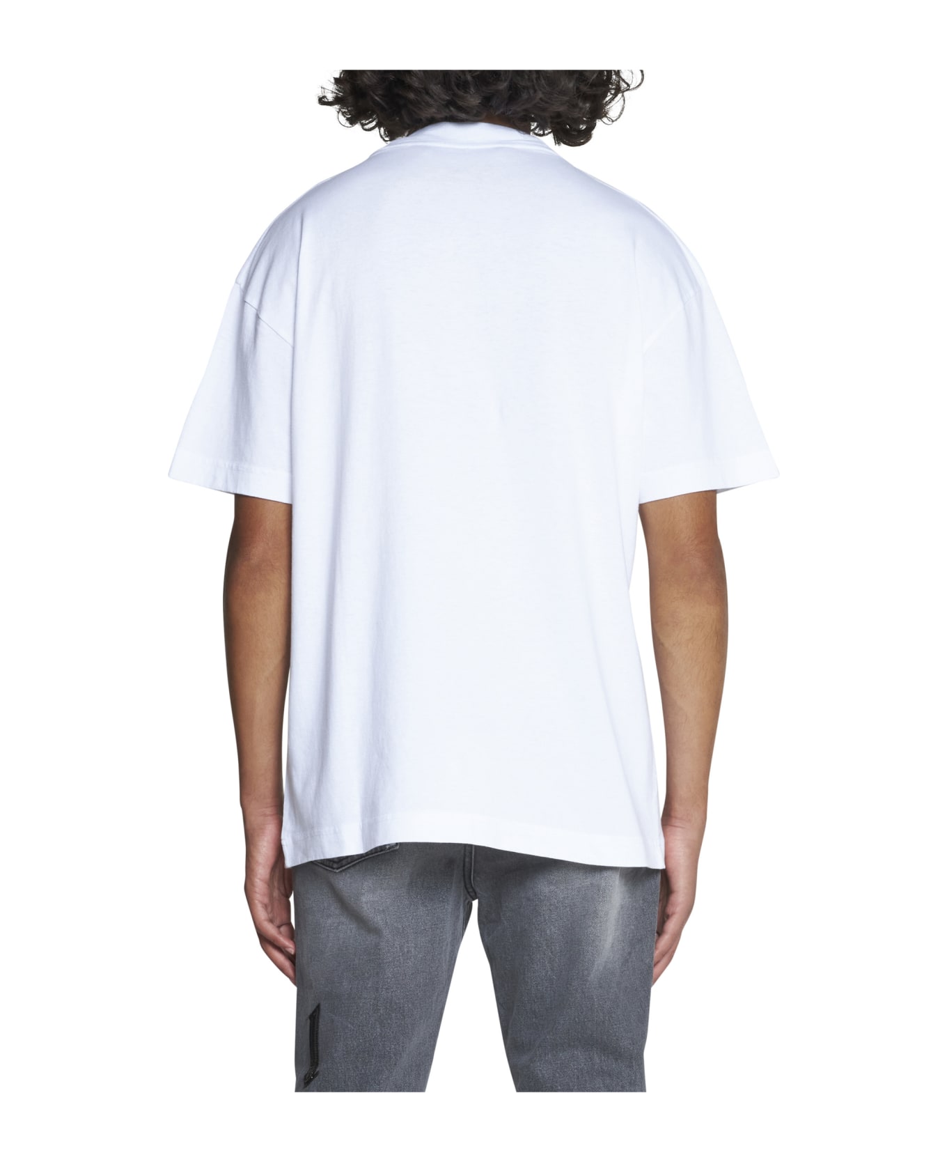 Palm Angels T-Shirt - White BLACK
