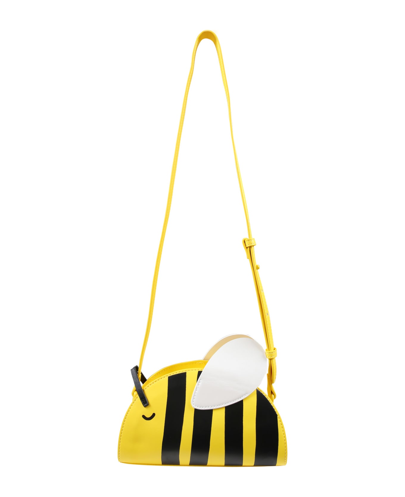 Stella McCartney Kids Yellow Bee-shaped Bag For Girl - Yellow