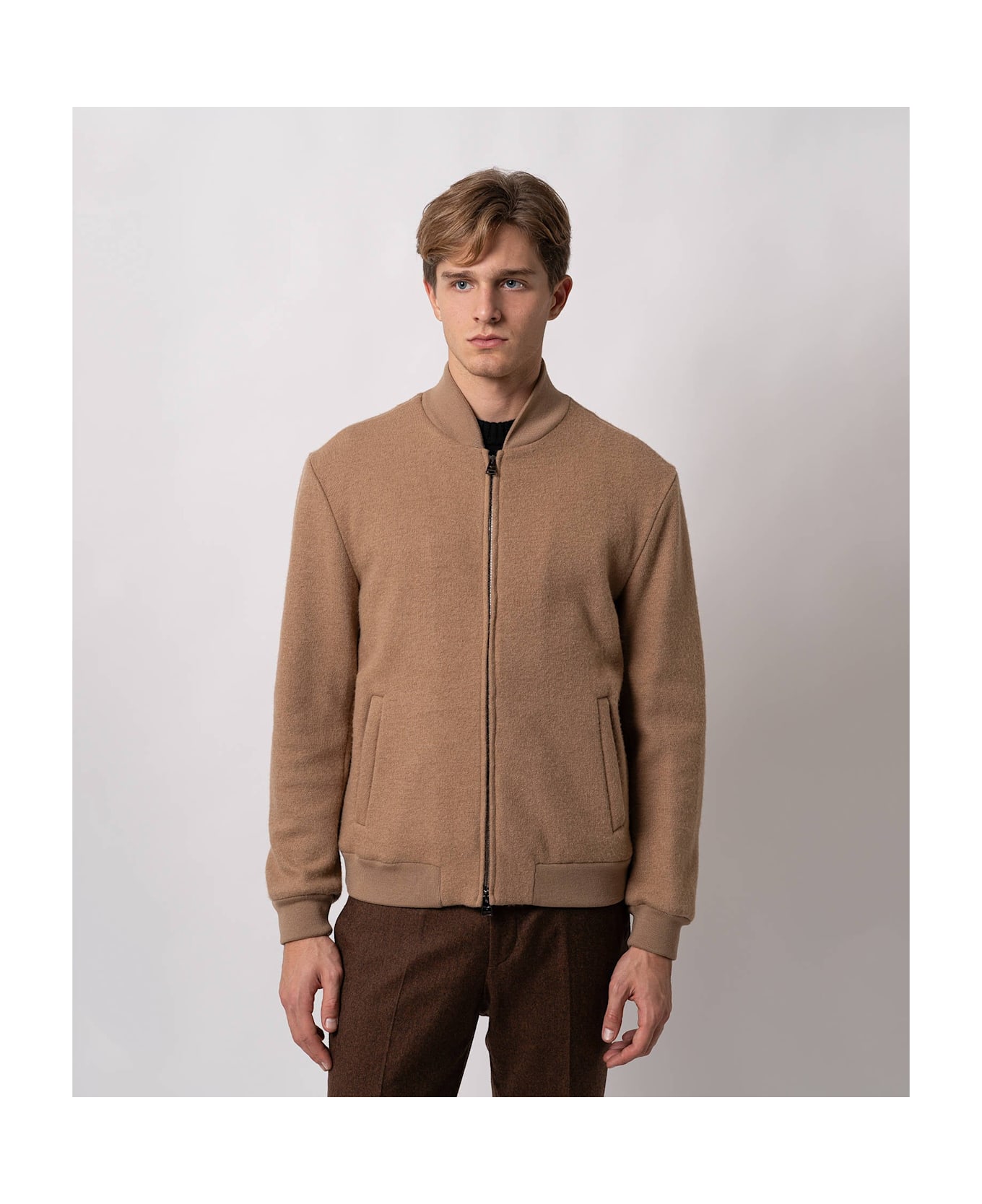 Larusmiani Bomber Cheetah Down Jacket - Beige