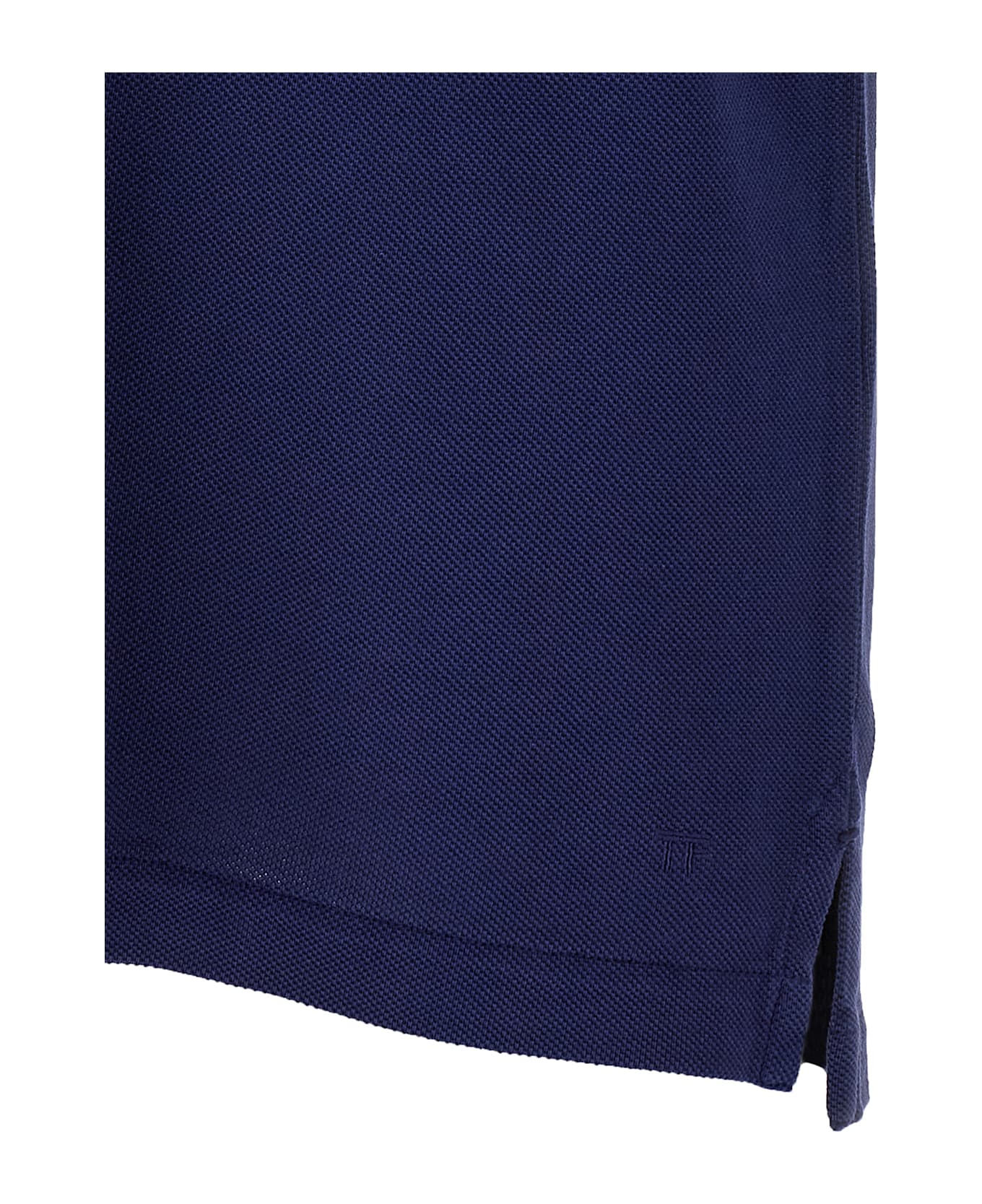 Tom Ford Piqué Polo Shirt - Blue