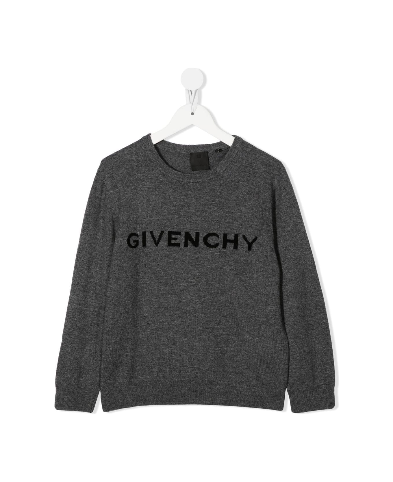 Givenchy Grey Wool Jumper - Grigio
