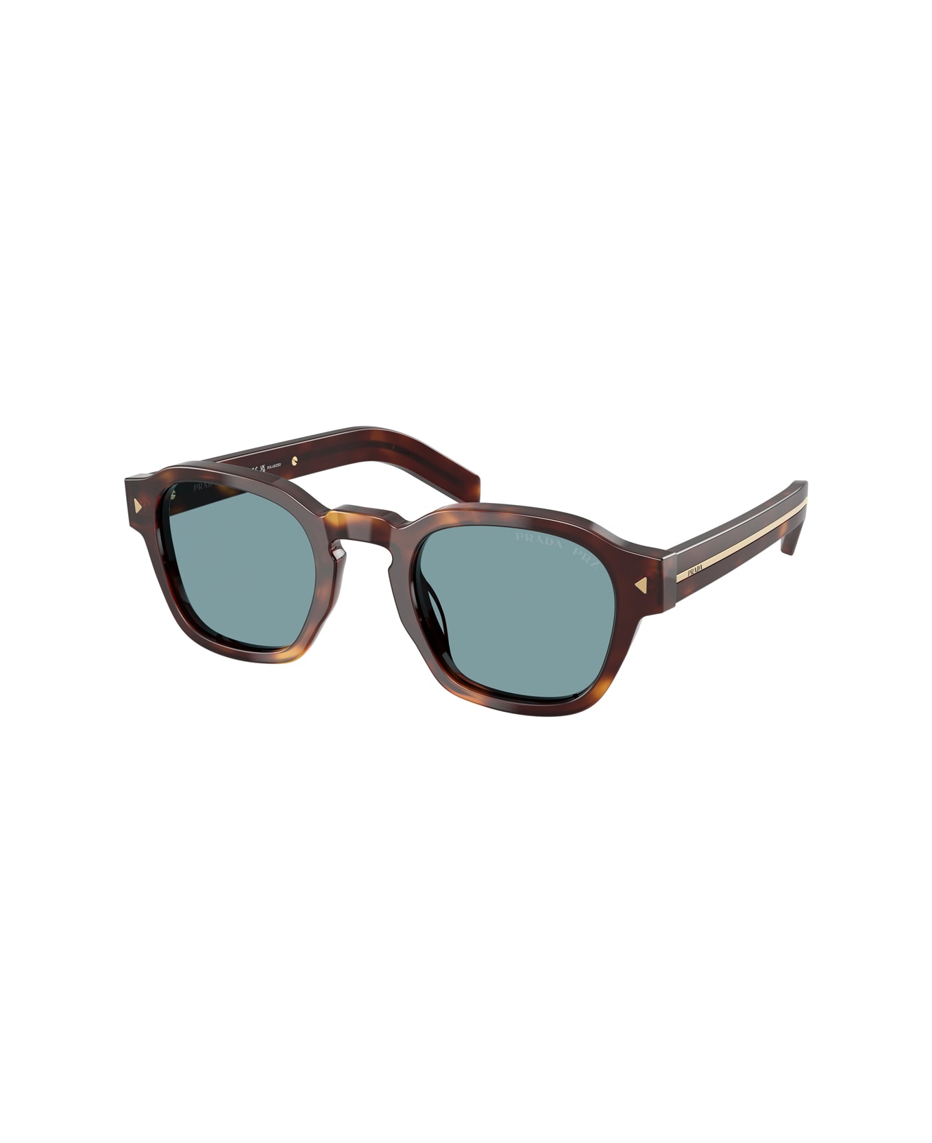 Prada Eyewear Prada Pr A16s Polarizzato 15w04d Tartarugato Sunglasses - Havana