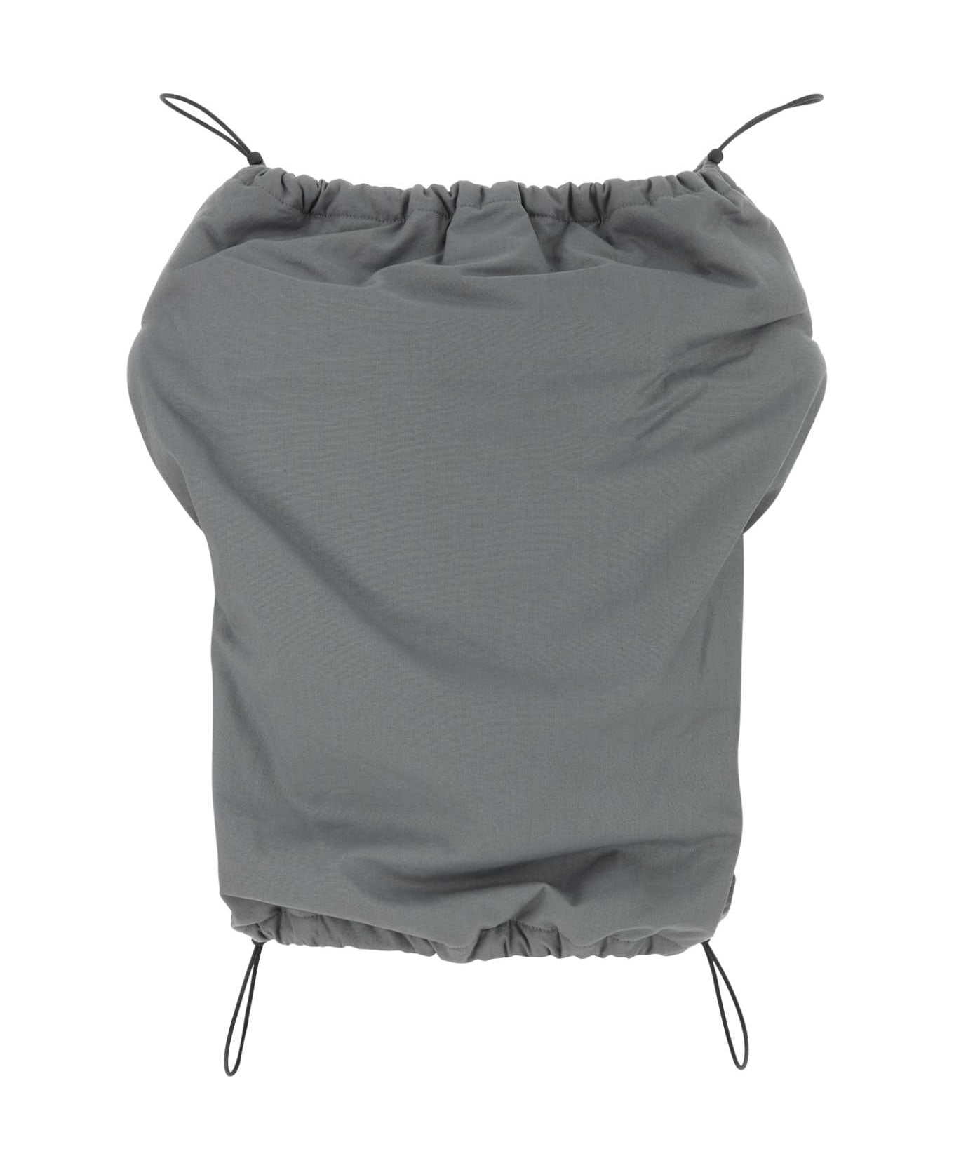 【送料&関税込】Balenciaga Grey Cotton Shoe Bag Top Balenciaga Grey Cotton Shoe Bag Top | italist