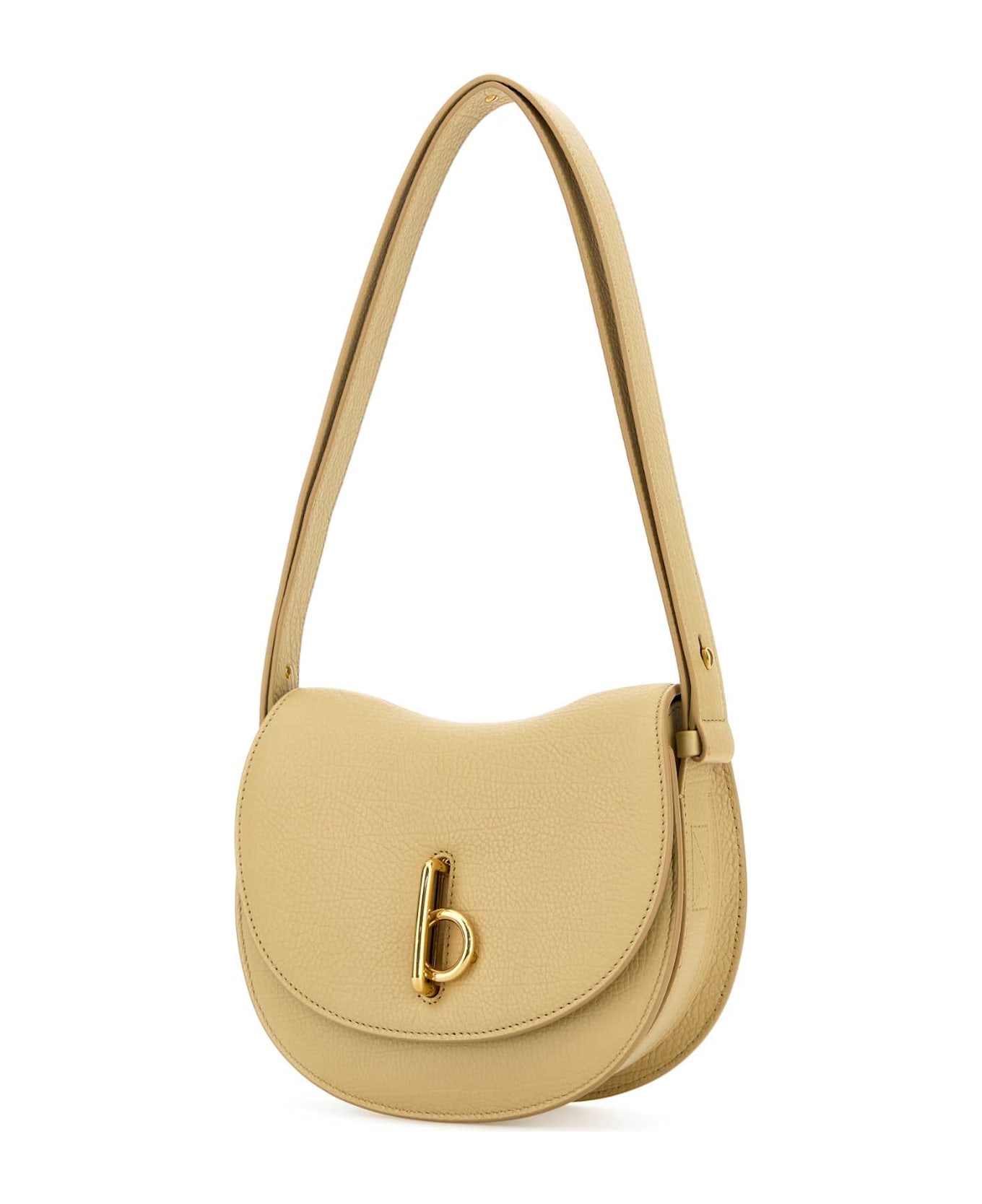 Burberry Sand Leather Small Rocking Horse Shoulder Bag - SAND