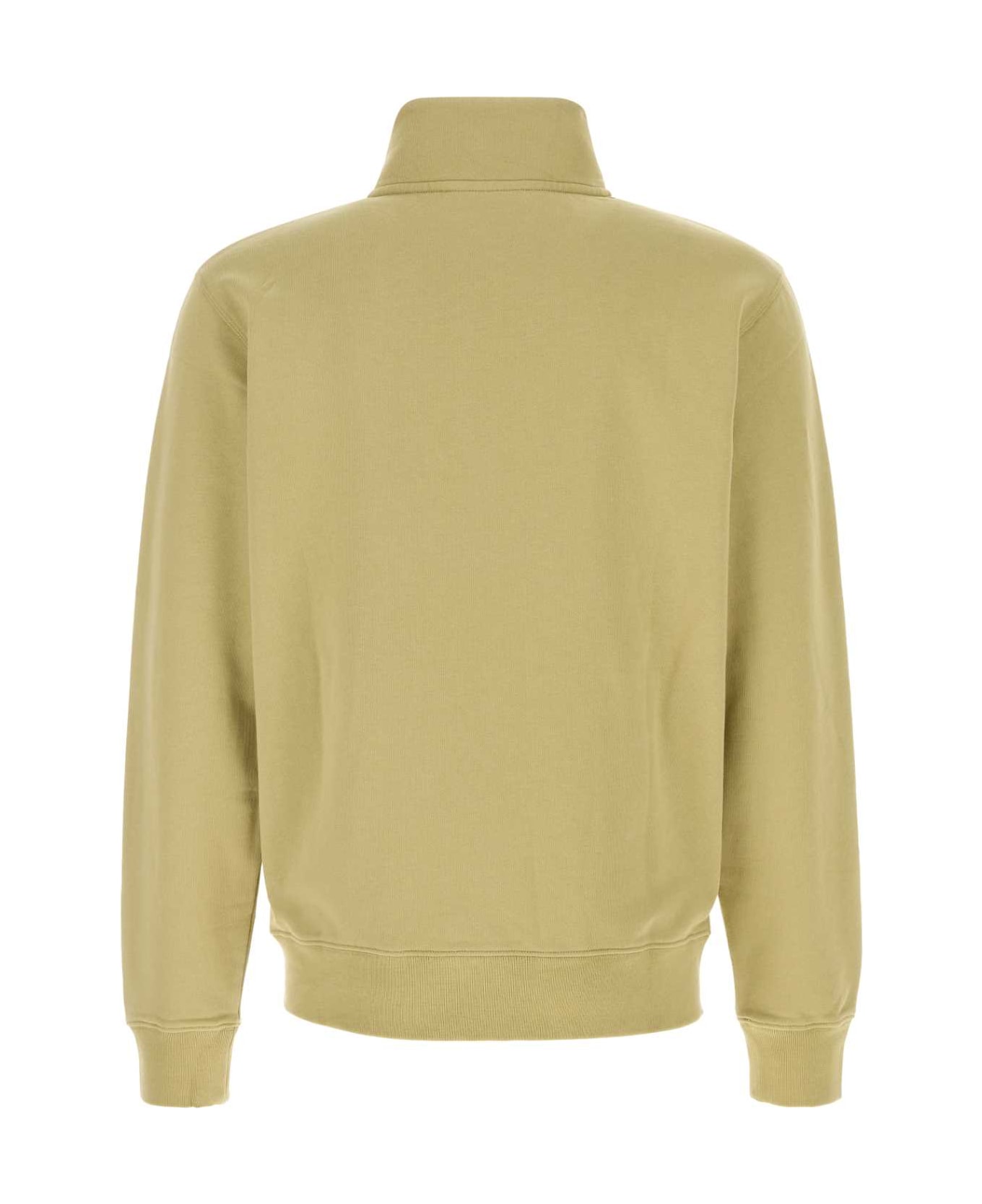 Maison Kitsuné Sage Green Cotton Sweatshirt - CANVAS