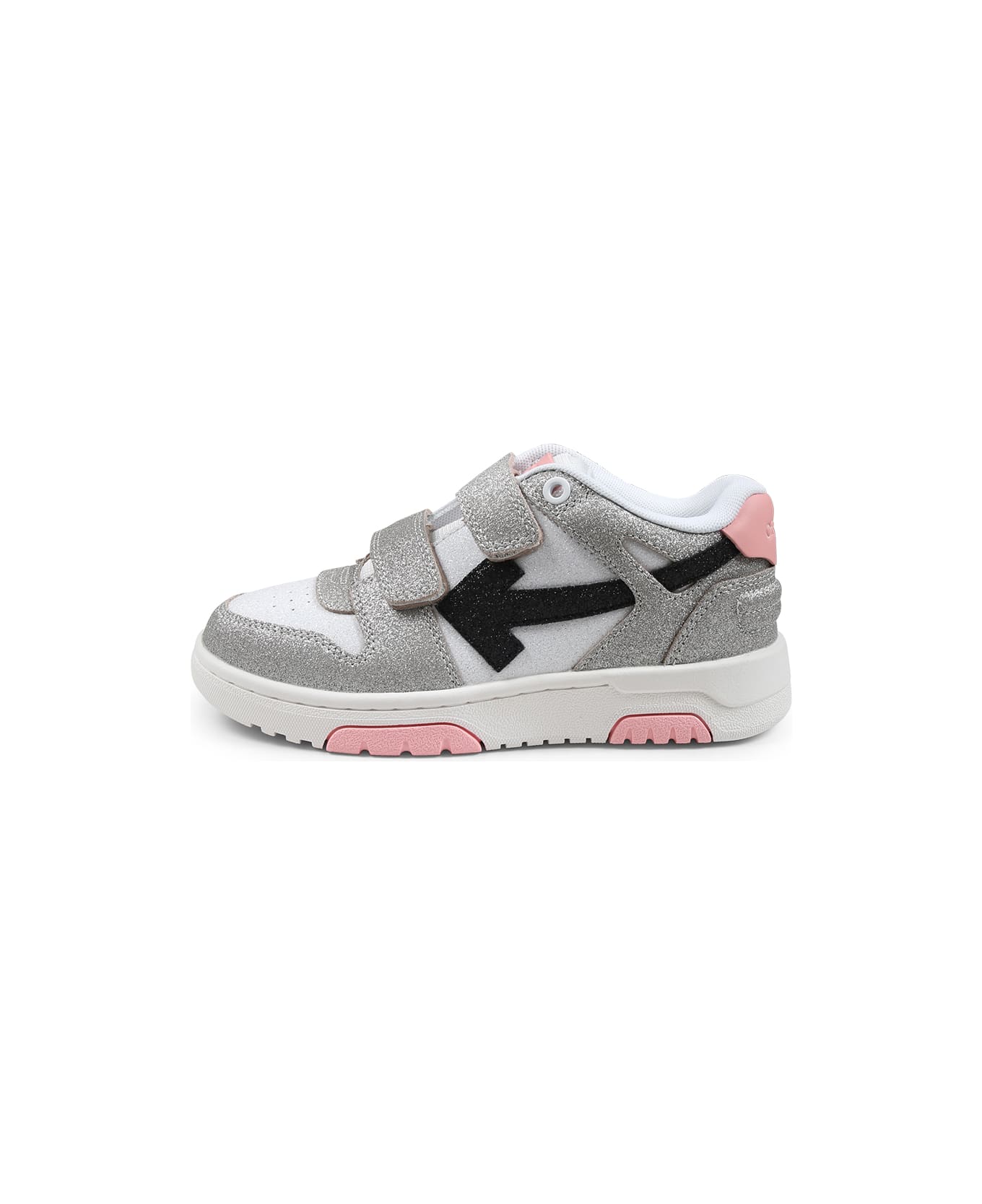 Off-White Grey Sneakers For Girl With Arrow - Grey