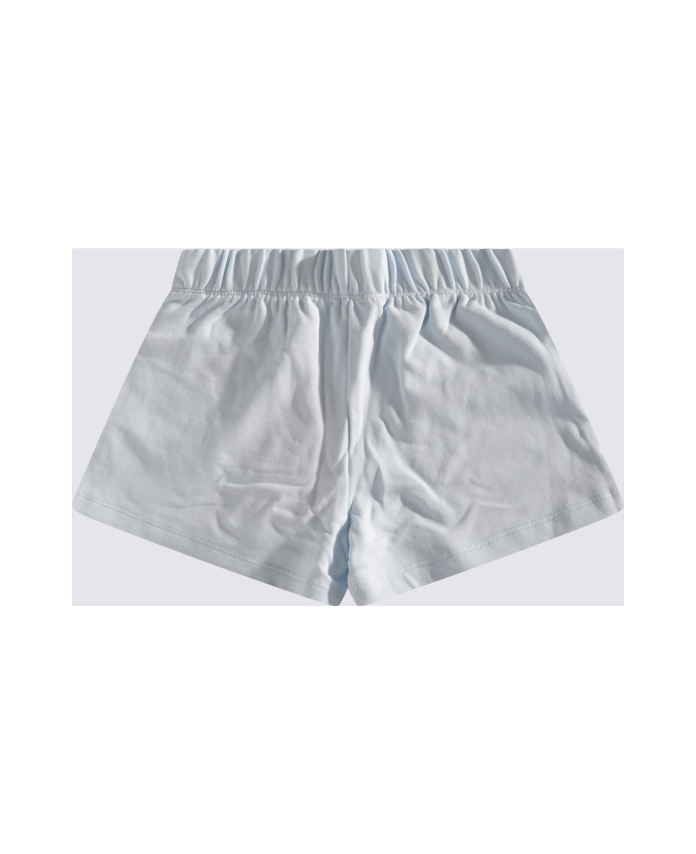 Billieblush Light Blue Cotton Shorts - ACQUA GHIACCIATA