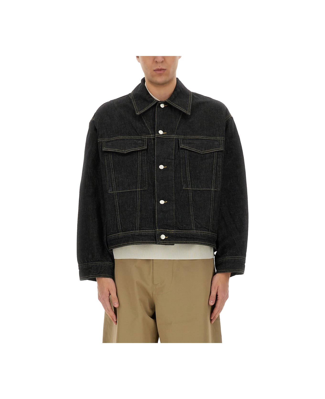 Studio Nicholson "stein" Jacket - BLACK