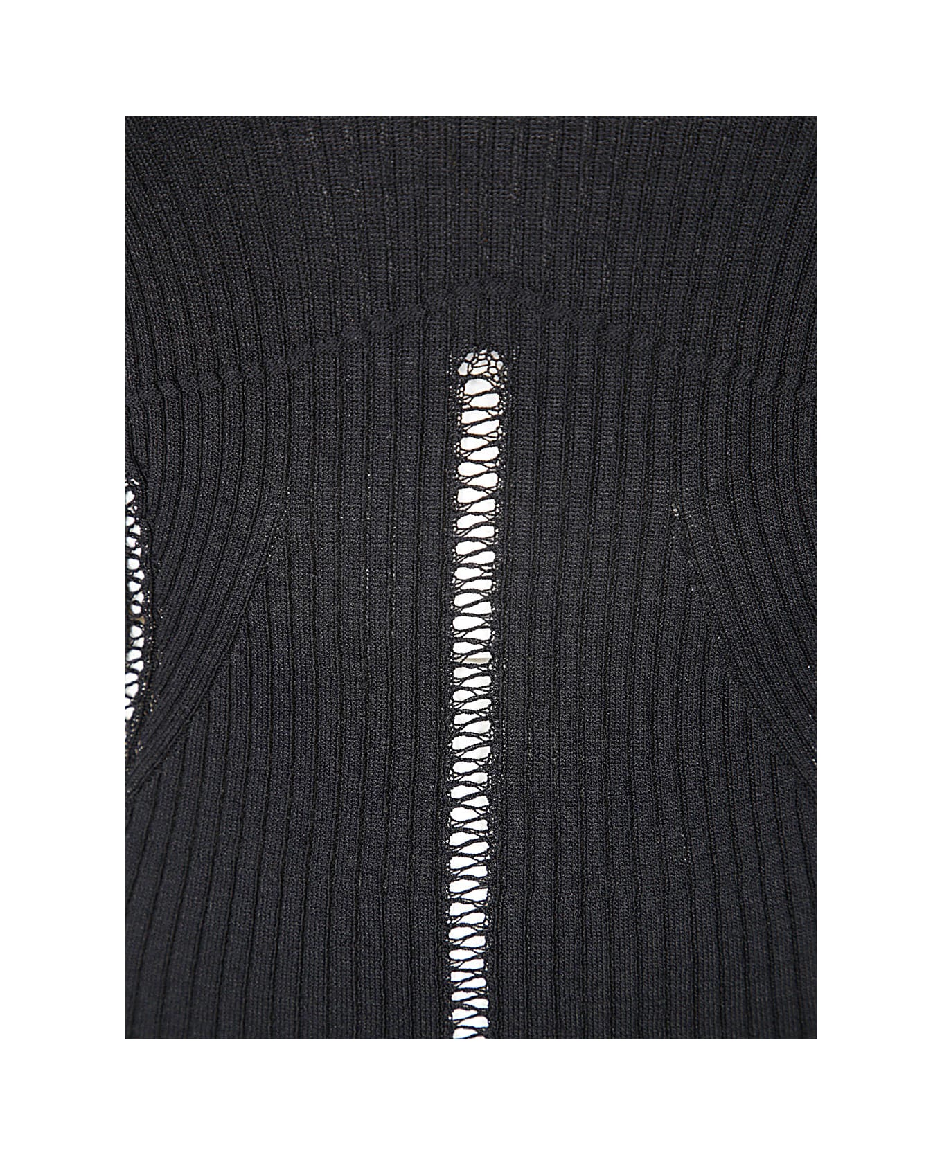 TwinSet Round Neck Pullover - Black