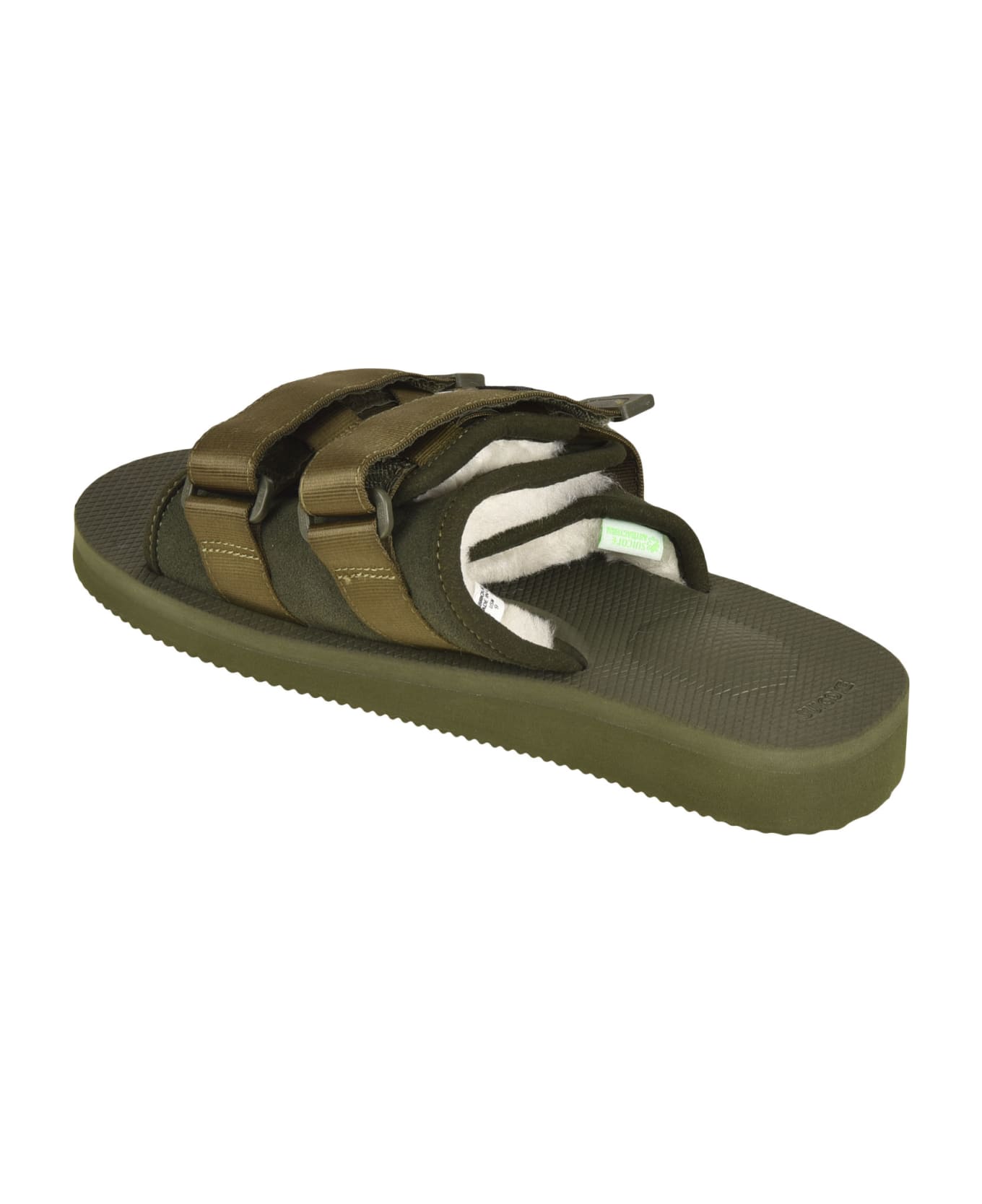 SUICOKE Moto Mab Sandals - Olive フラットシューズ