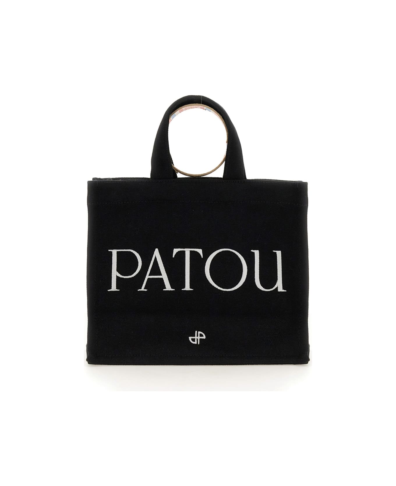 Patou Small 'patou' Tote Bag - Black トートバッグ
