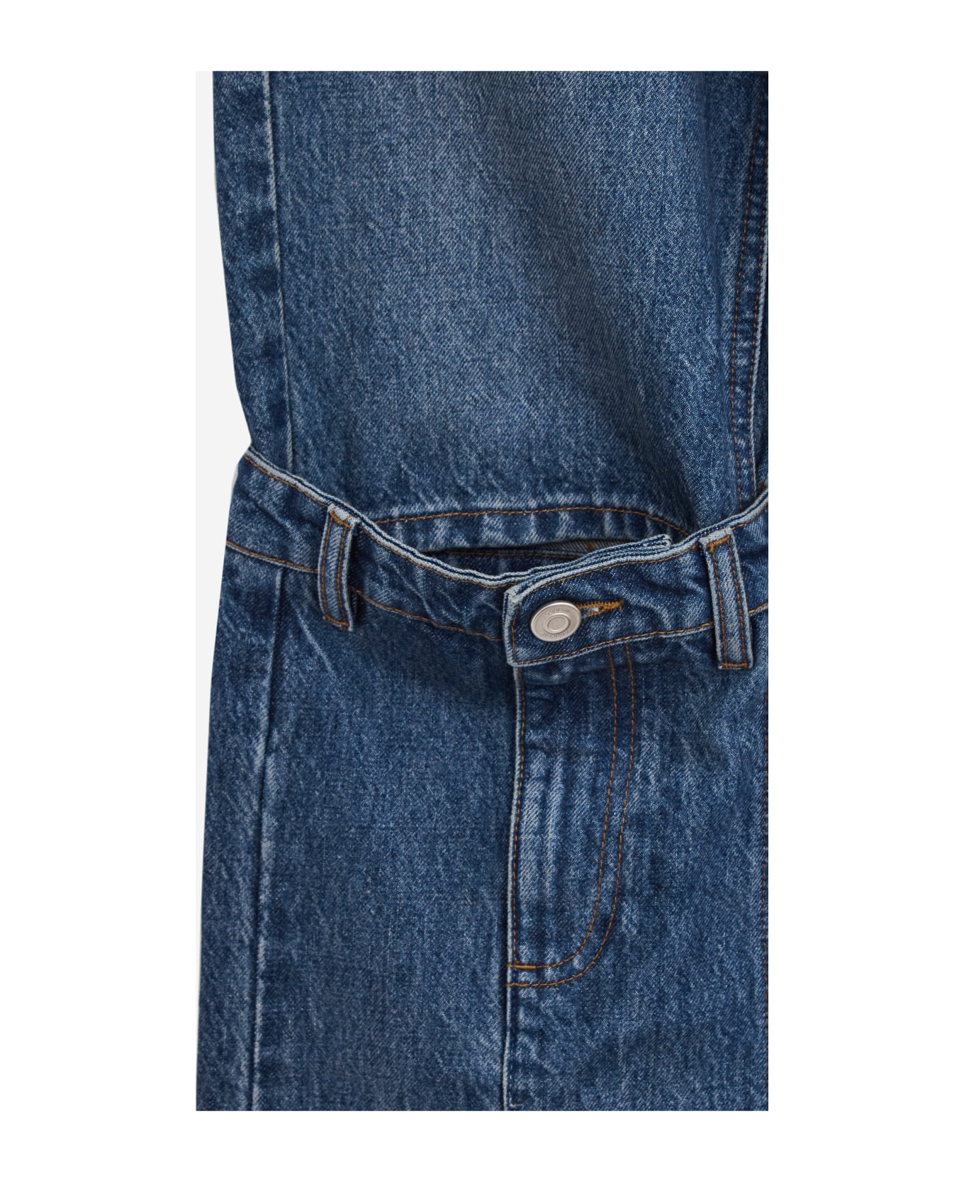 Coperni Open Knee Jeans Jeans - blue デニム