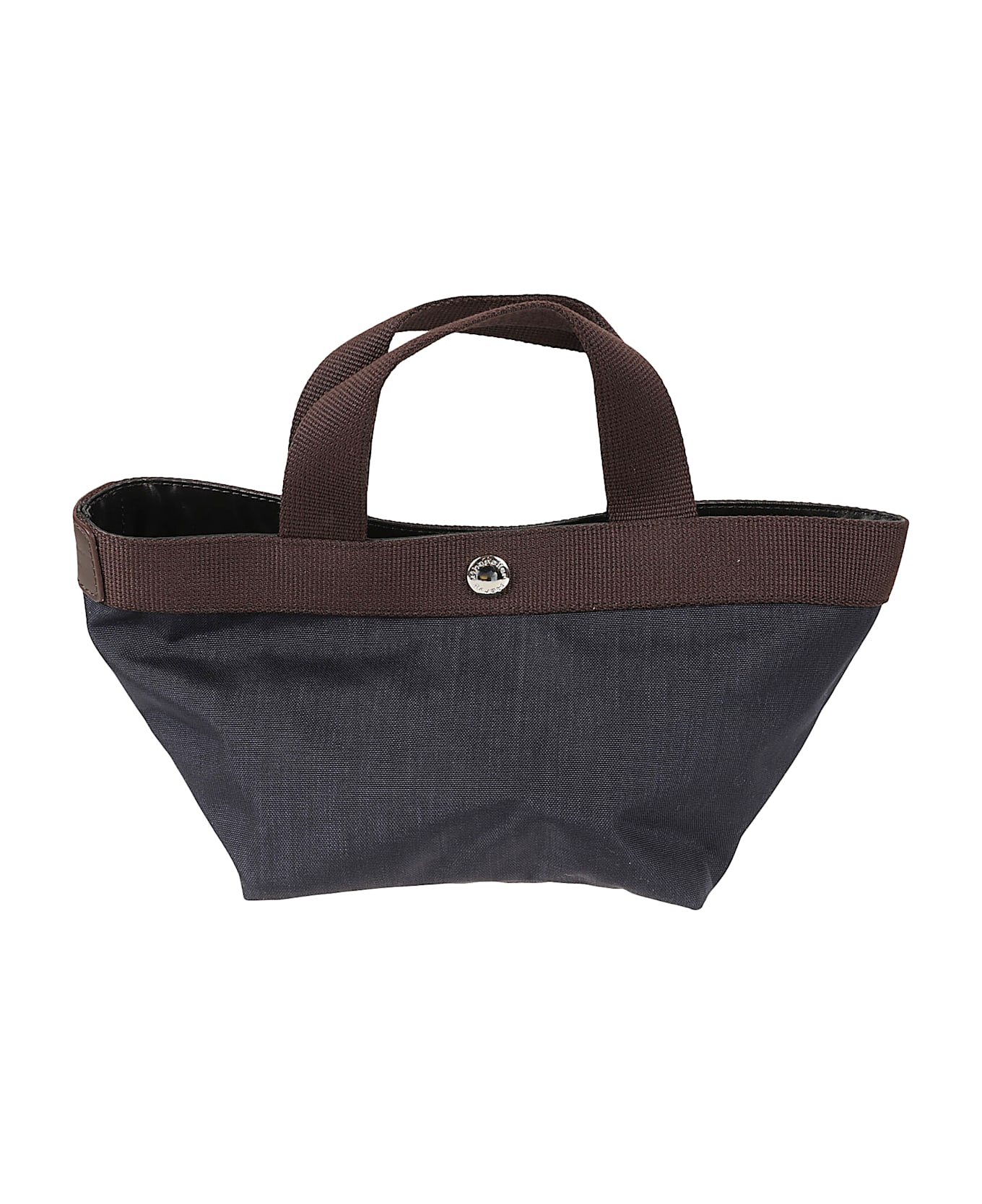 Hervè Chapelier Small Shopping Bag - NAVY MOKA