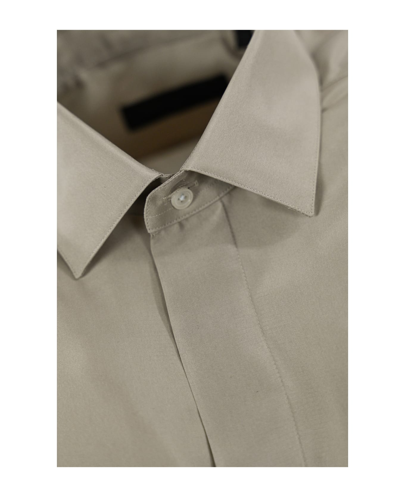 Corneliani Silk Shirt - Beige