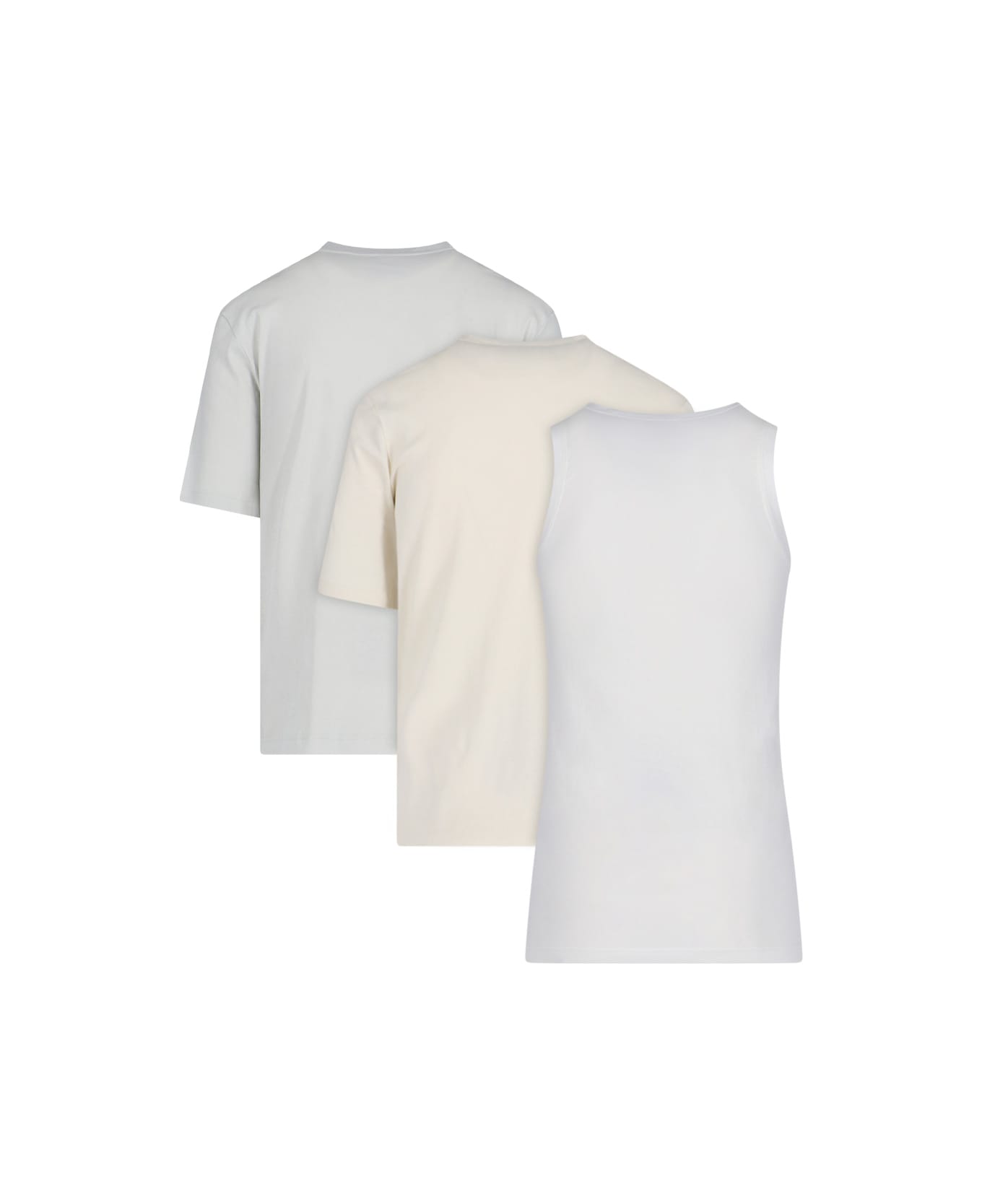 Jil Sander '3-pack' T-shirt Set - PANNA