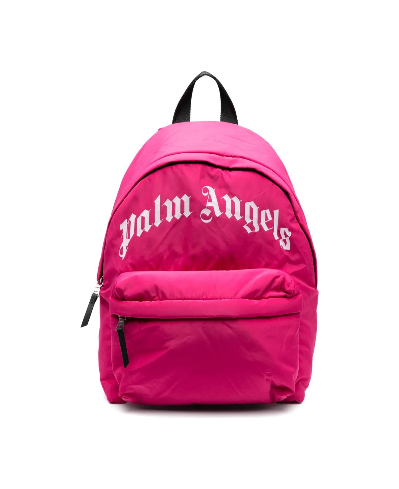 Palm Angels Fuchsia Backpack With Logo - Pink