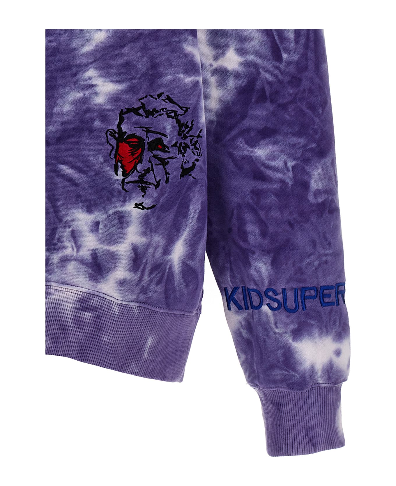 Kidsuper 'dyed Super Crewneck' Sweatshirt - Purple