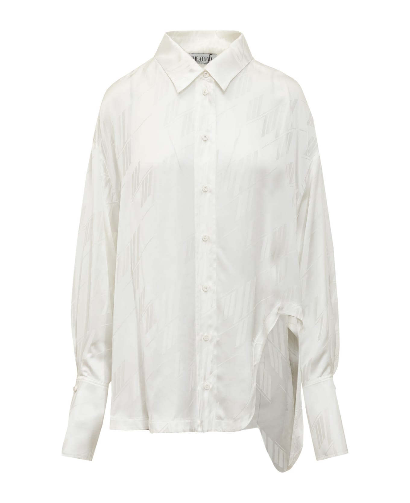 The Attico Diana Shirt - MILK