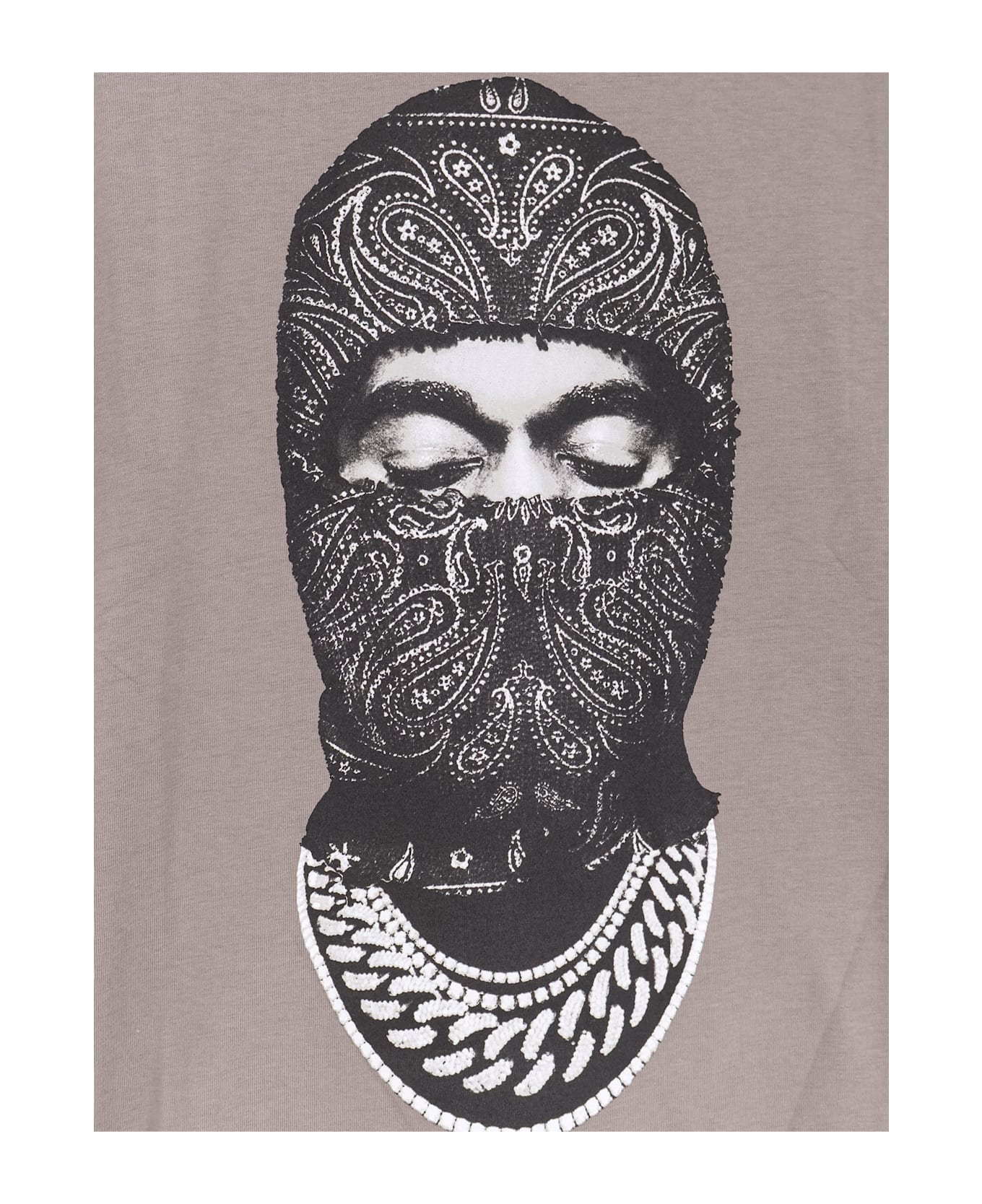 ih nom uh nit Cotton T-shirt - FOG