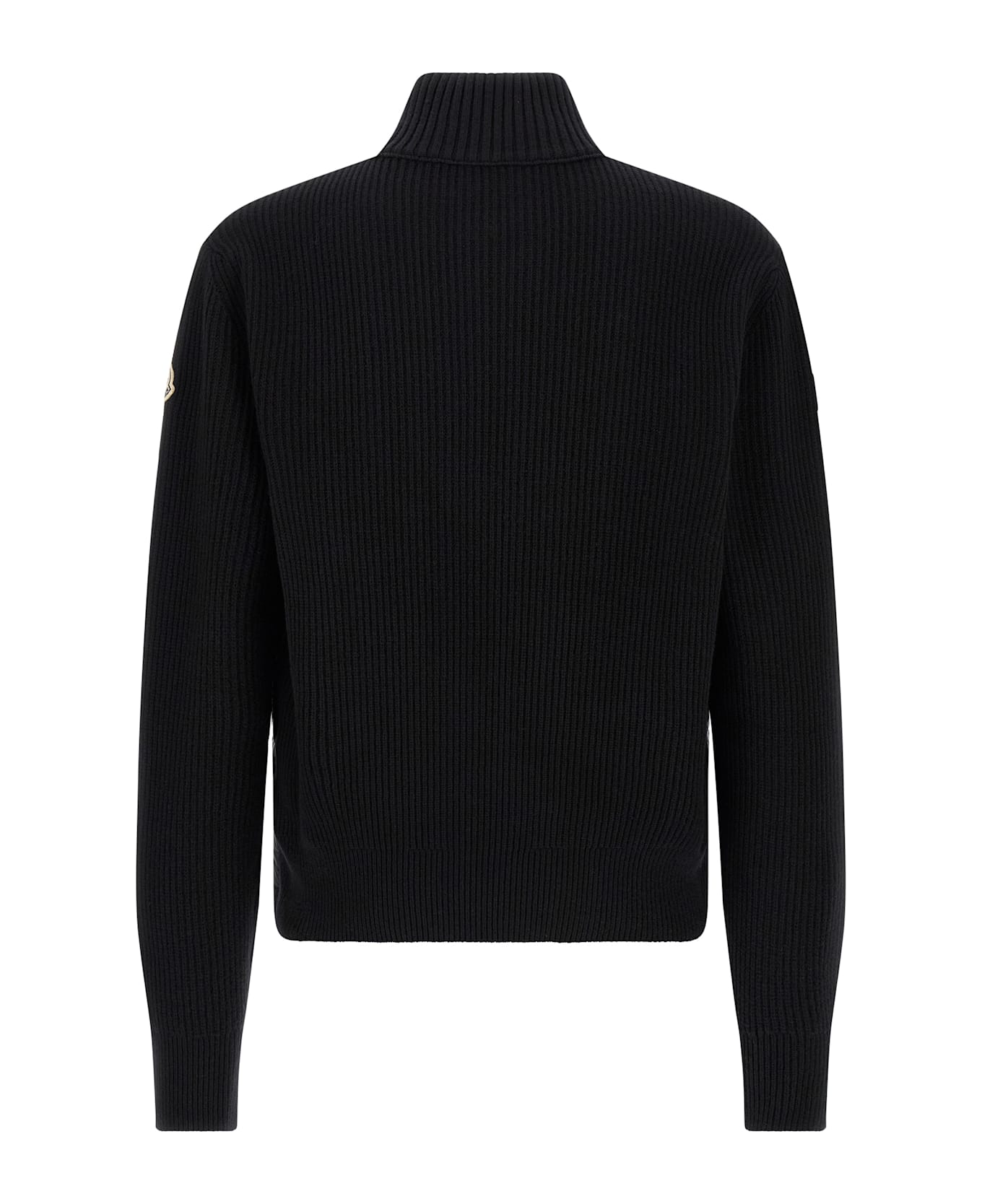 Moncler Two-material Cardigan - Black  