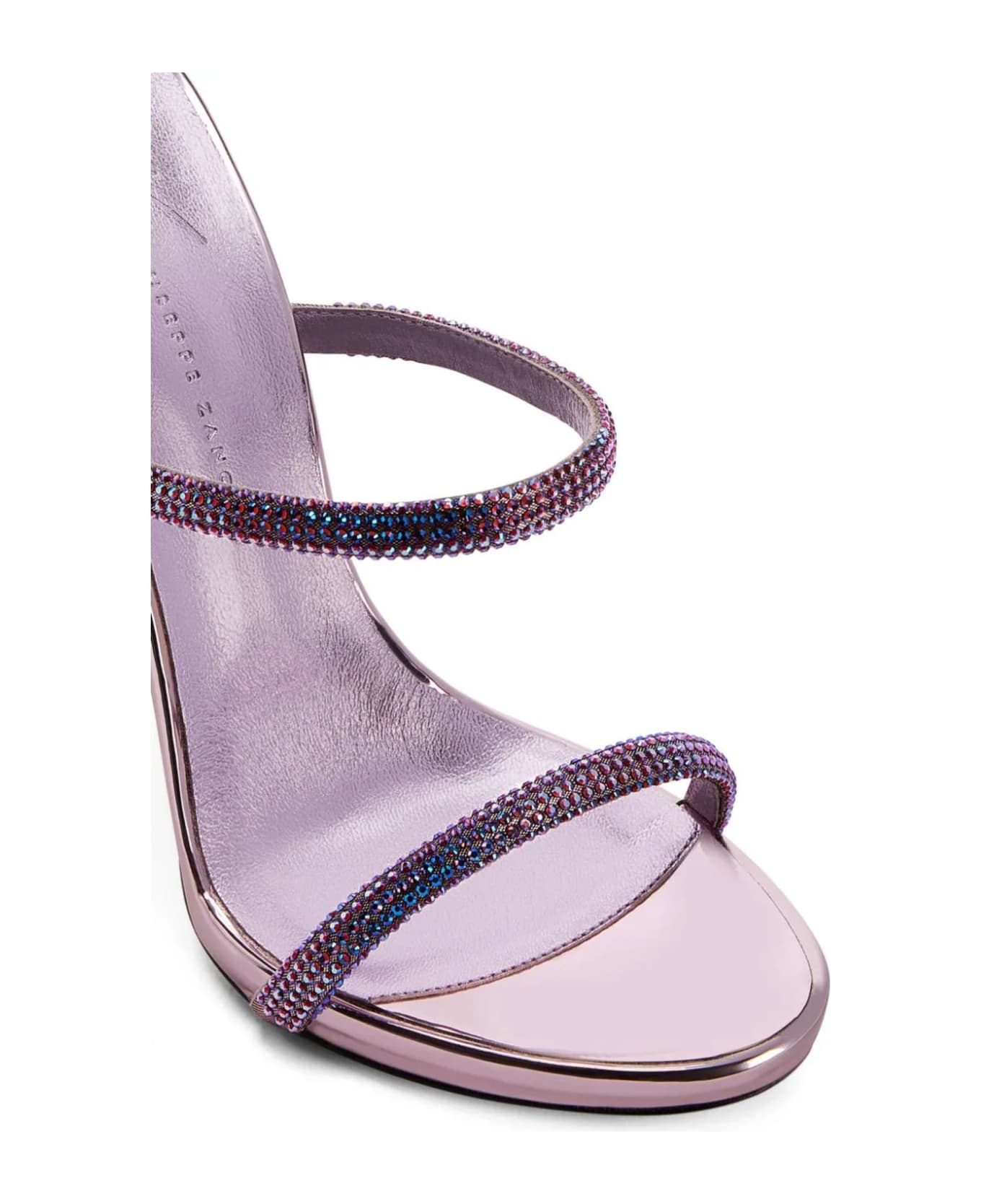 Giuseppe Zanotti Pink Leather Harmony Sandals - Pink