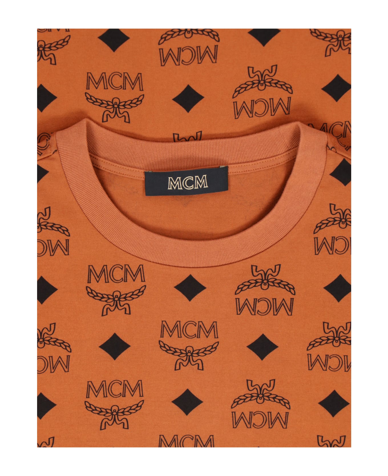 MCM Monogram T-shirt - Brown