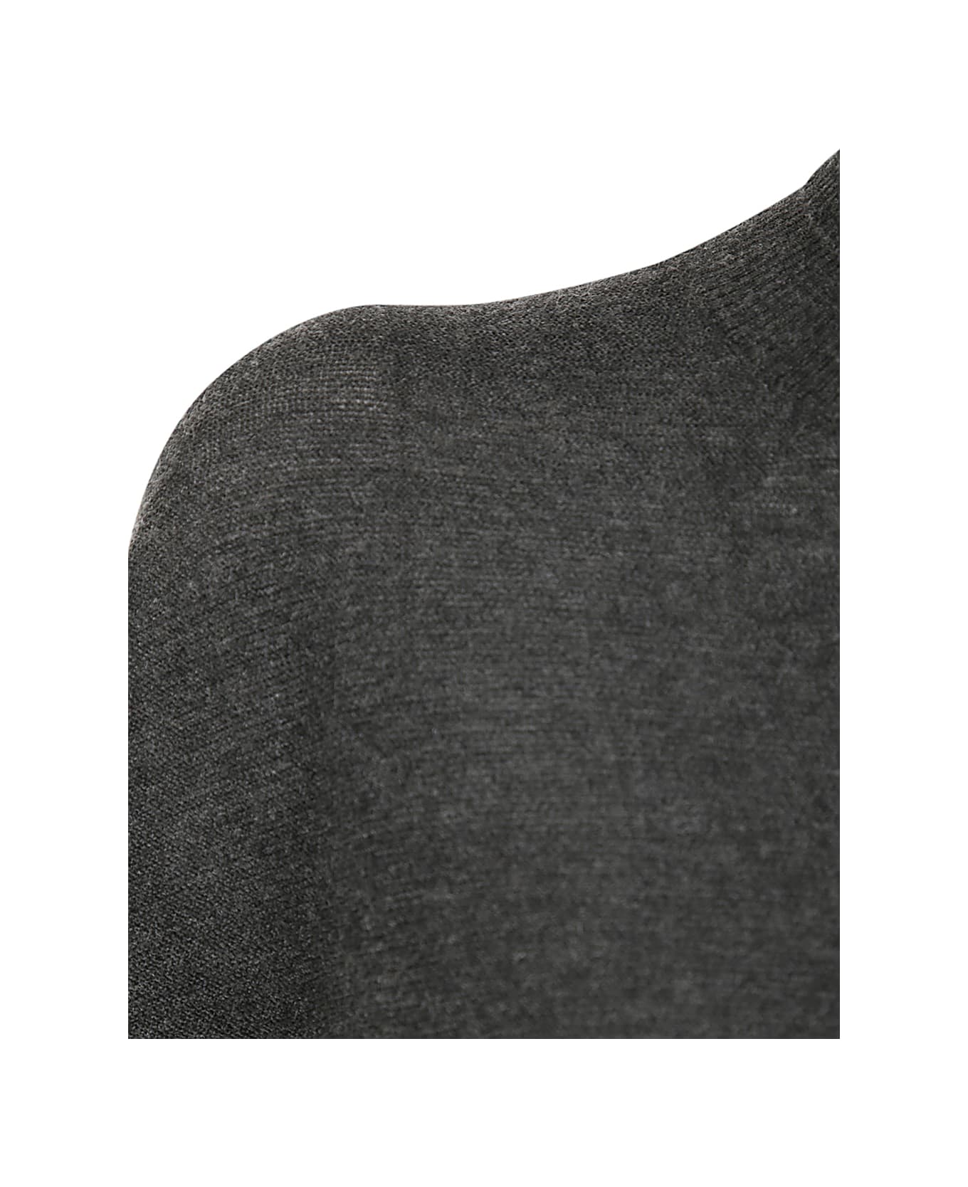 Gentry Portofino Knit High Neck Sweater - Anthracite