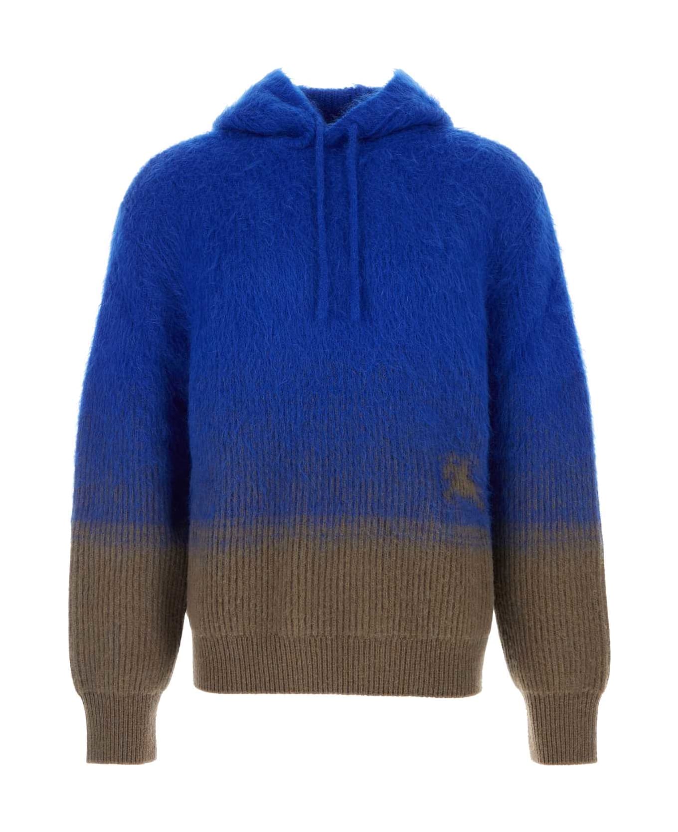 Burberry Two-tone Wool Blend Sweater - GREYKNIGHT