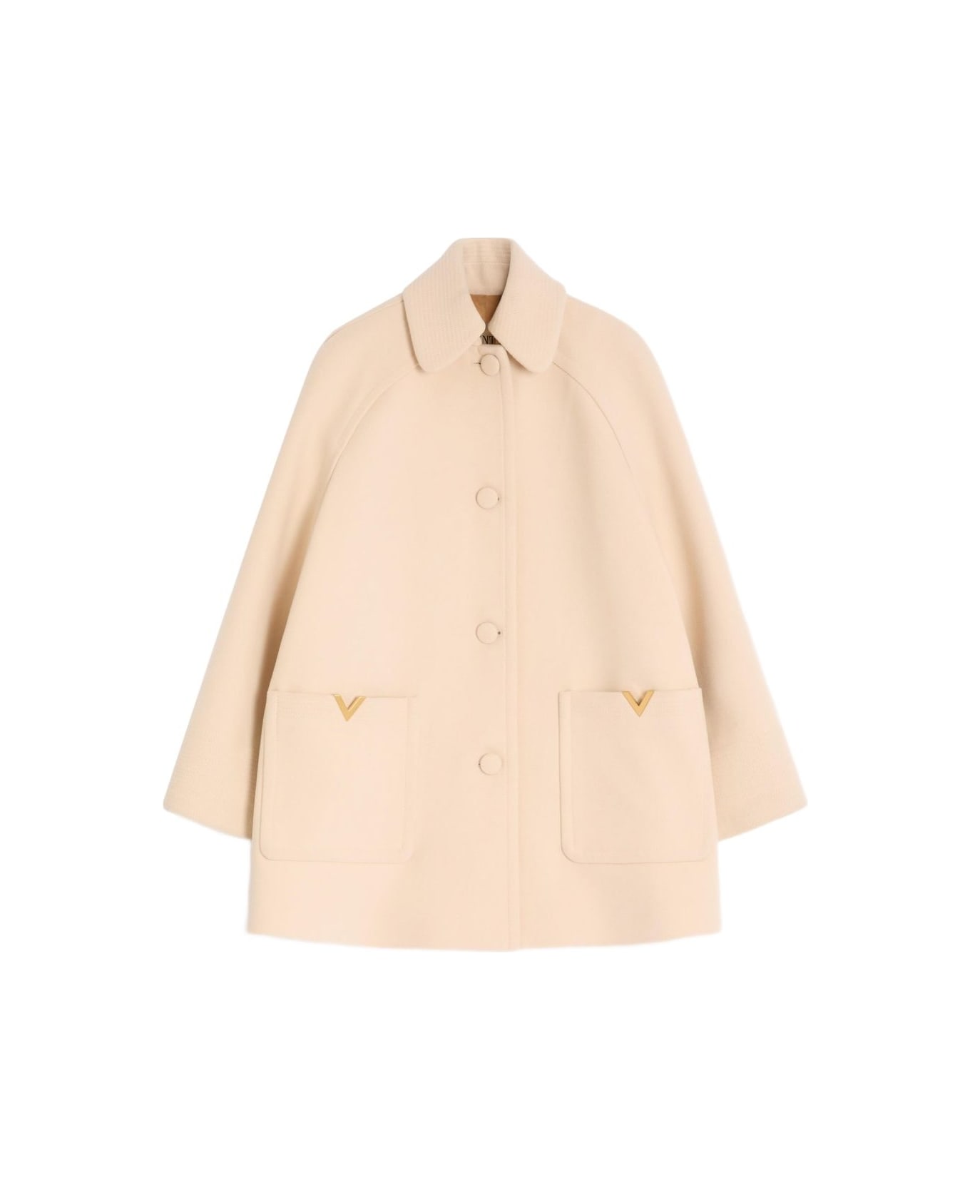 Valentino Wool Coat - Beige