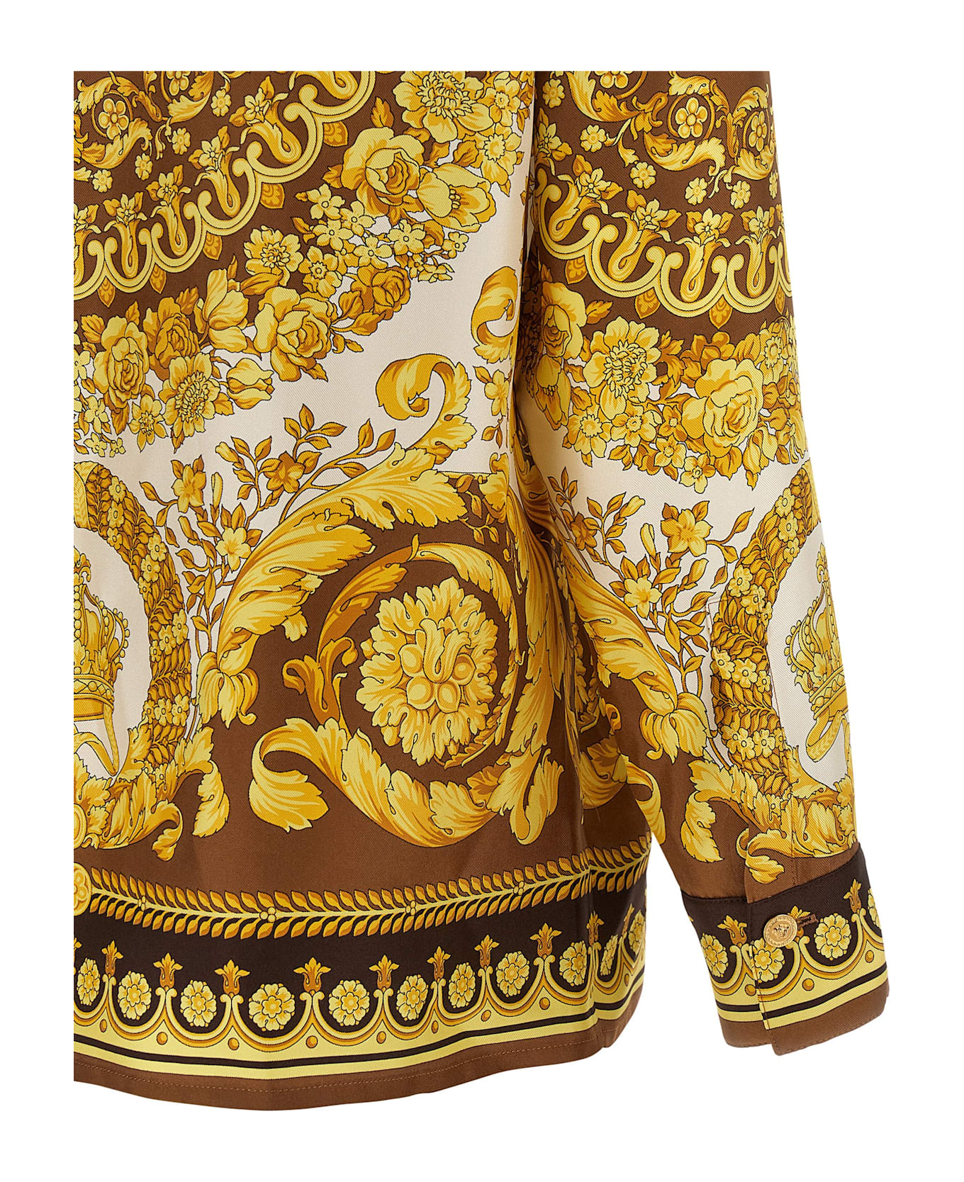 Versace 
barocco
 Shirt - Gold
