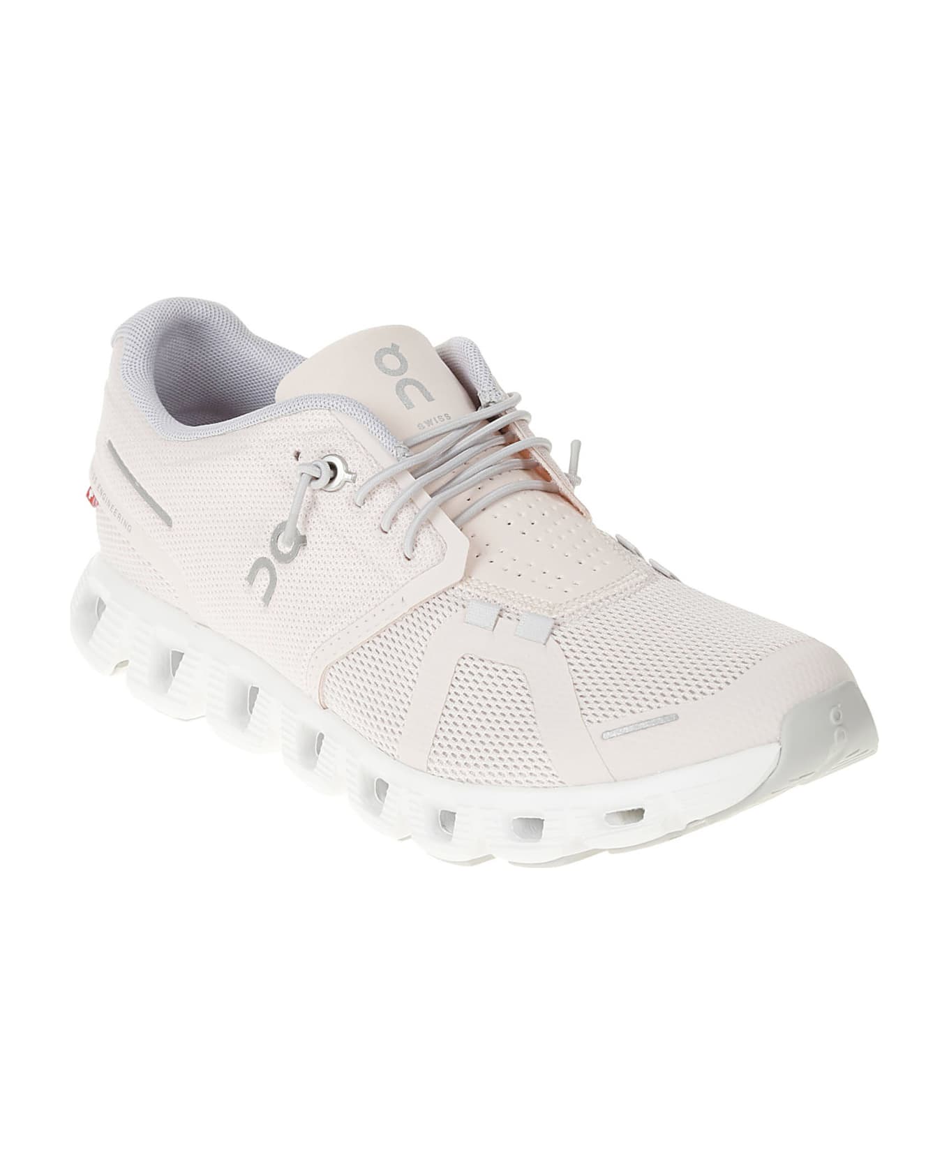 ON Logo Side Classic Sneakers - Pink/White