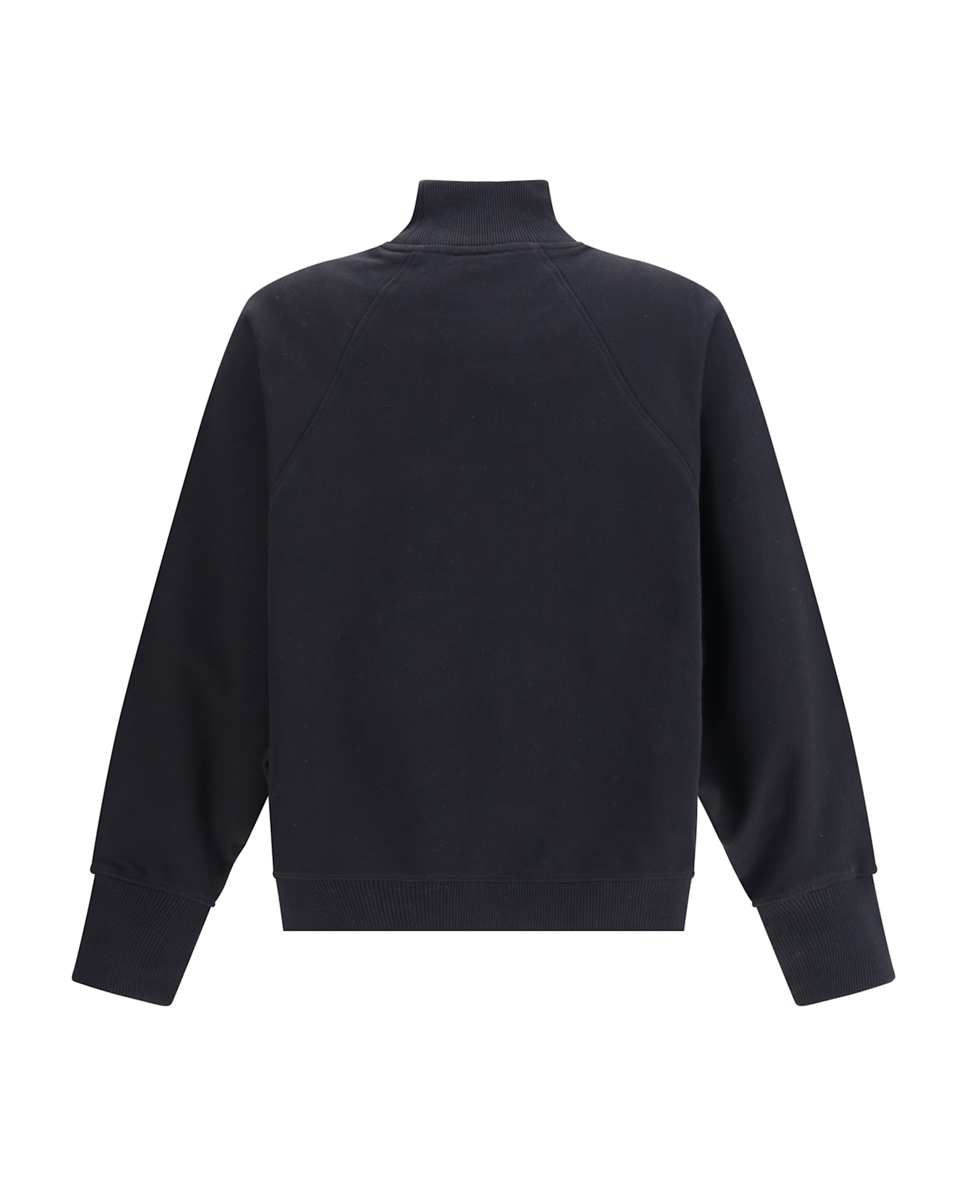 Balmain Leopard Print High-neck Sweatshirt