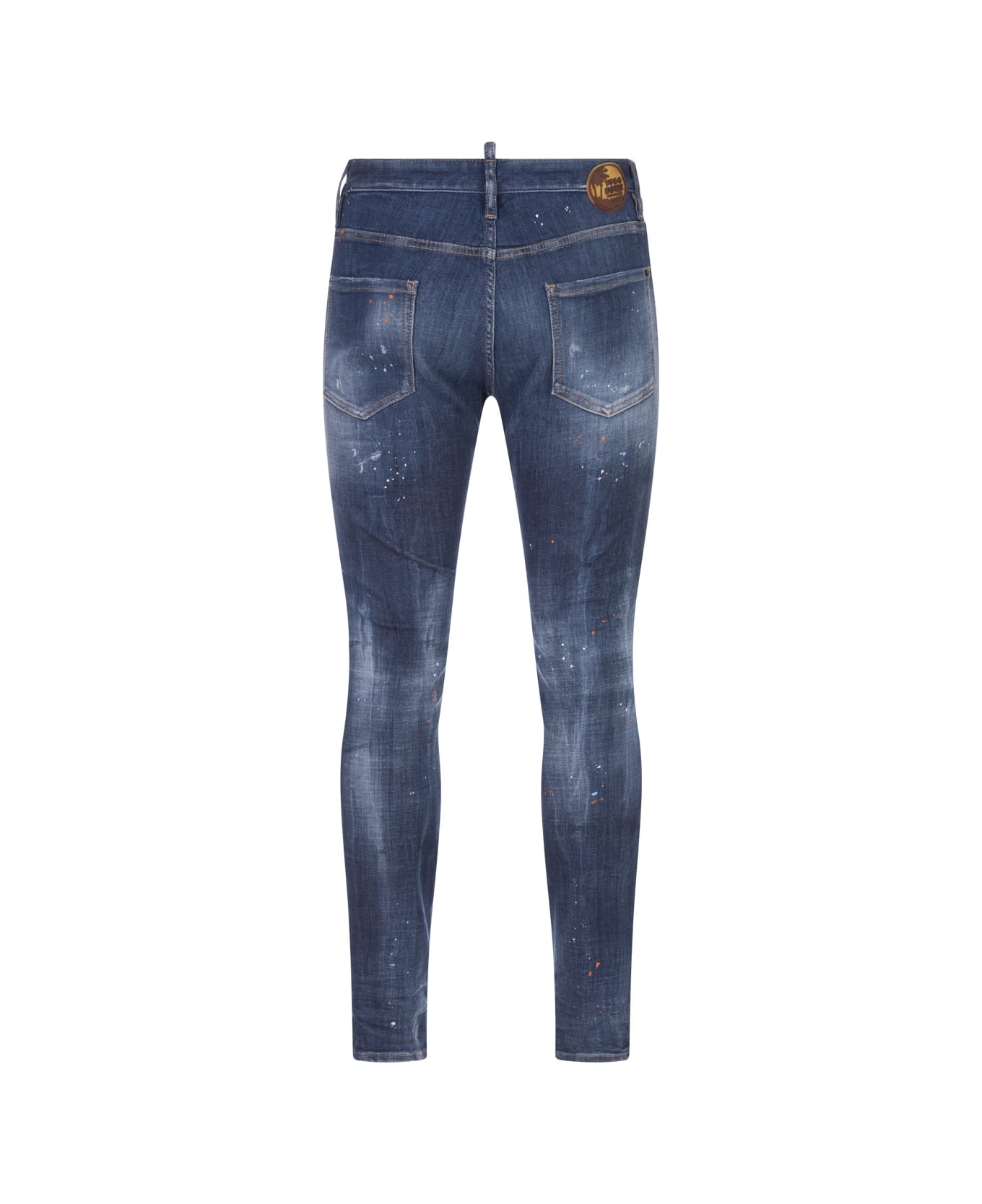 Dsquared2 Medium Coral Springs Wash Super Twinky Jeans - Blue
